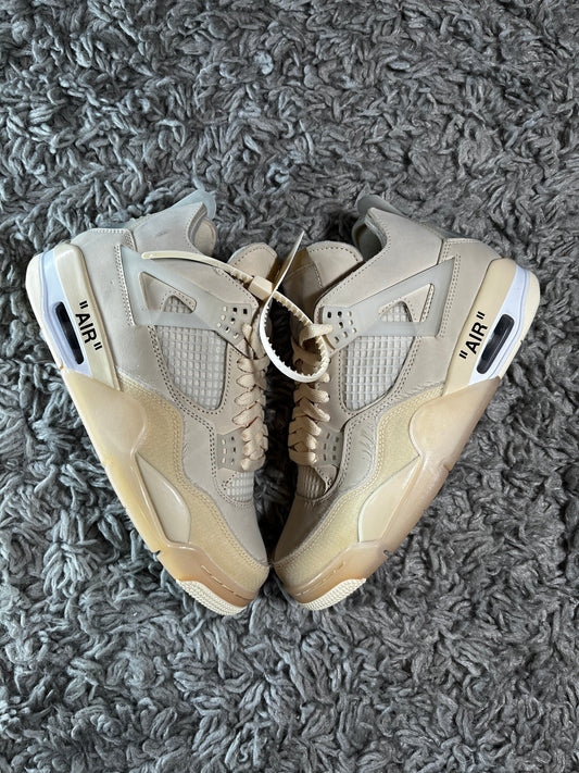 WMNS AIR JORDAN 4 RETRO SP x Off-White ‘Sail’