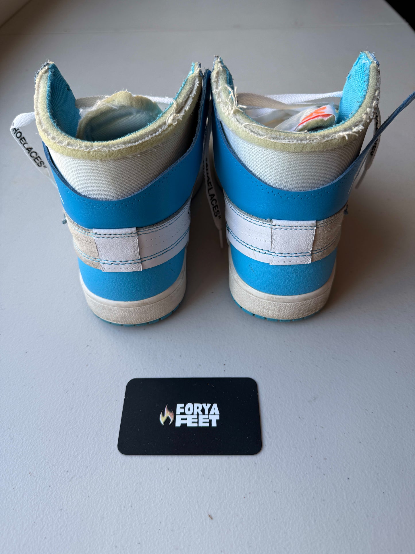 HY900 Jordan 1 Retro High Off-White University Blue