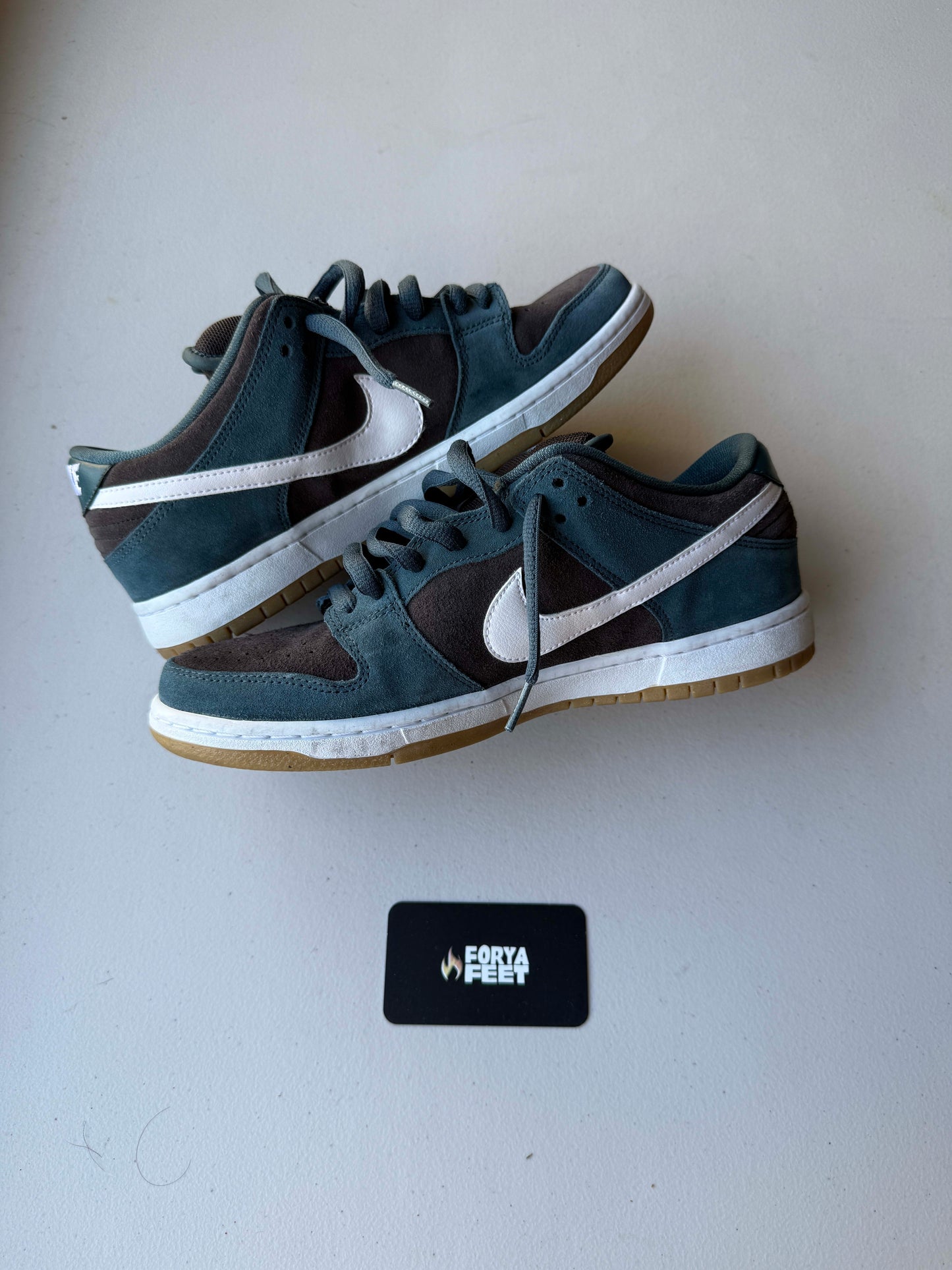 Size 9 Preowned Nike SB Dunk Low Pro Slate Blue
