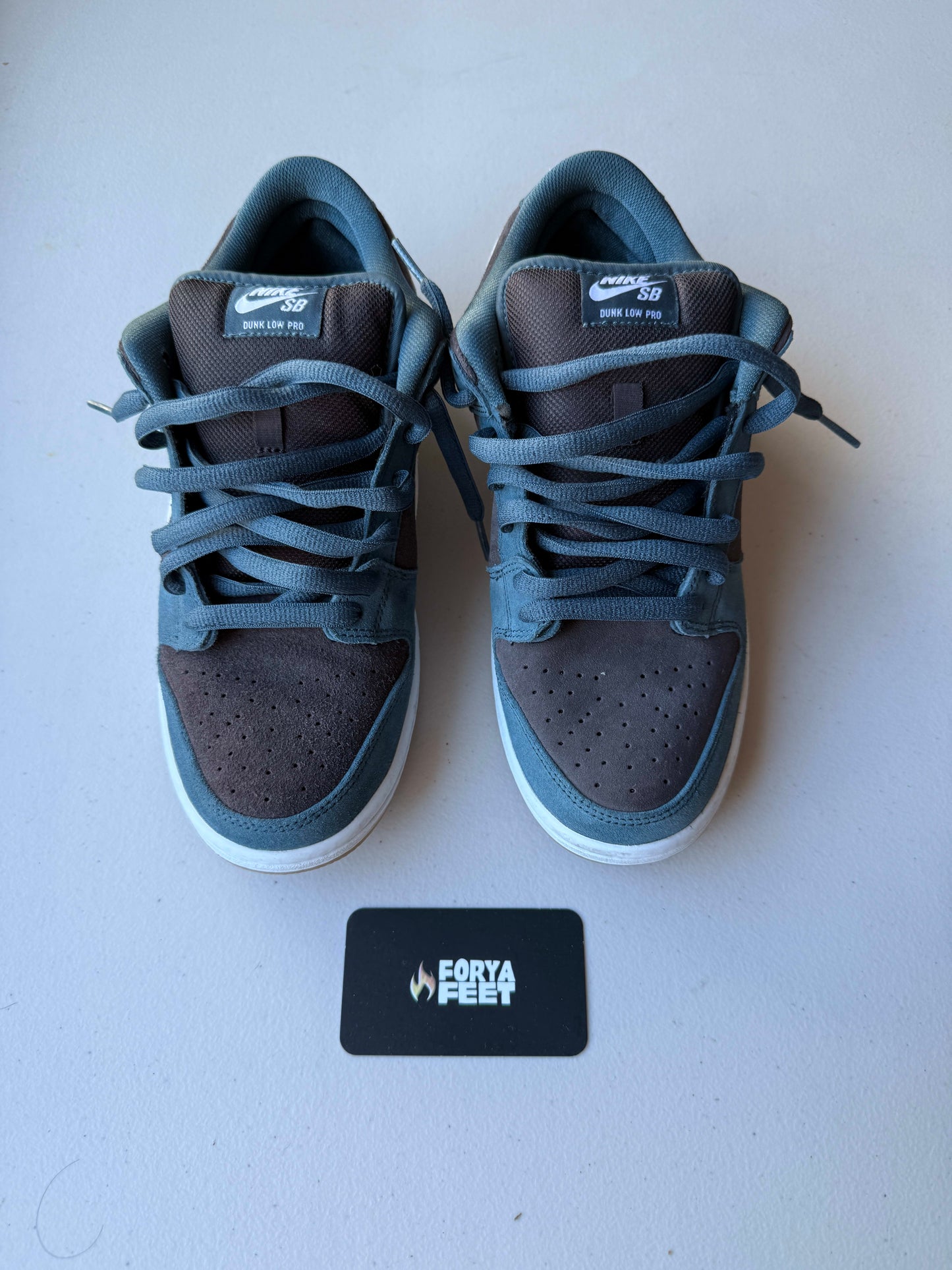 Size 9 Preowned Nike SB Dunk Low Pro Slate Blue