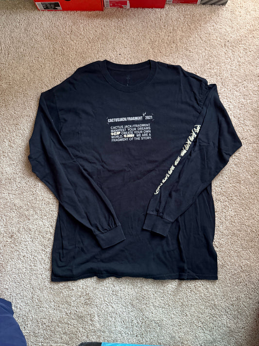 Cactus Jack x Fragment Longsleeve