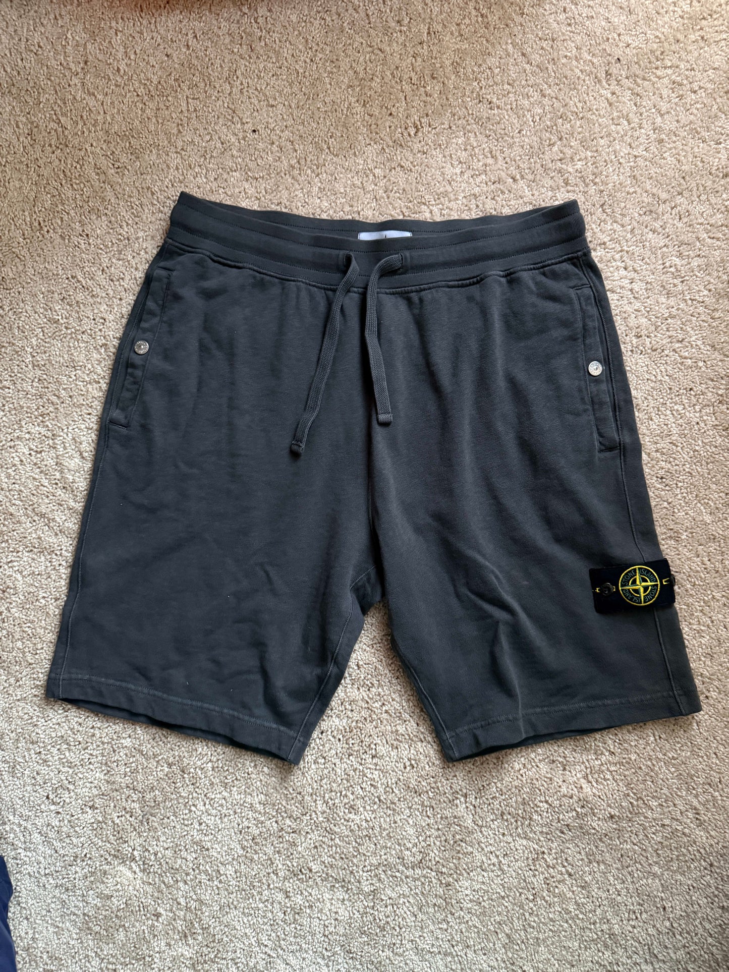 Stone Island Dark Grey Sweatshorts
