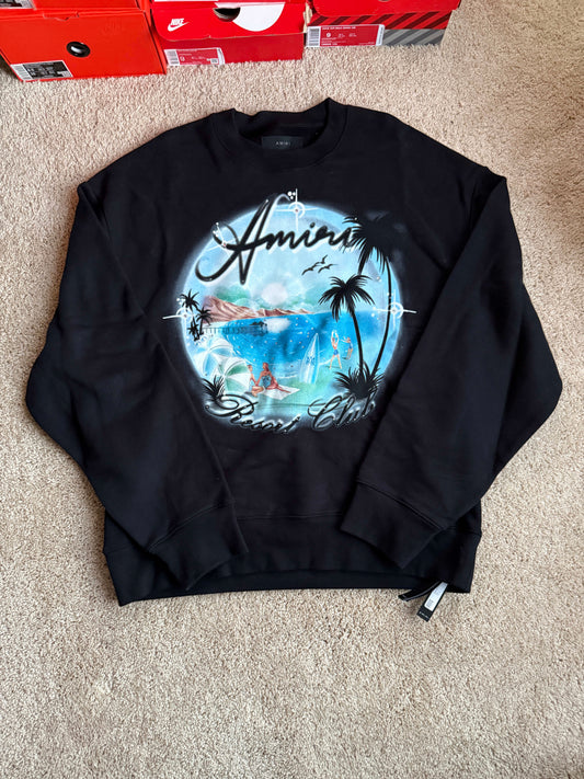 Amiri Air Brush Crewneck