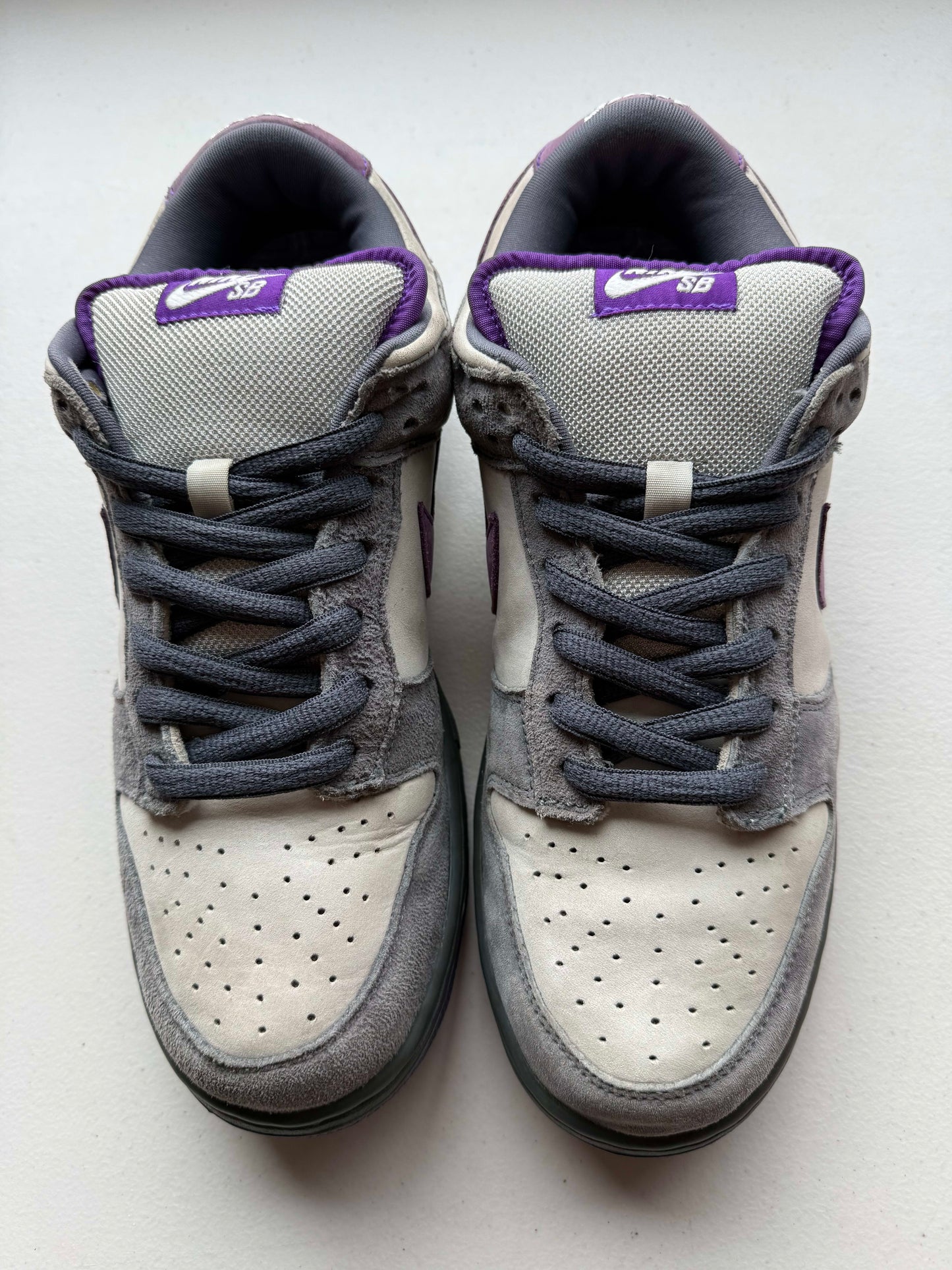 Size 10.5 Preowned (Rep Box) Nike SB Dunk Low Purple Pigeon