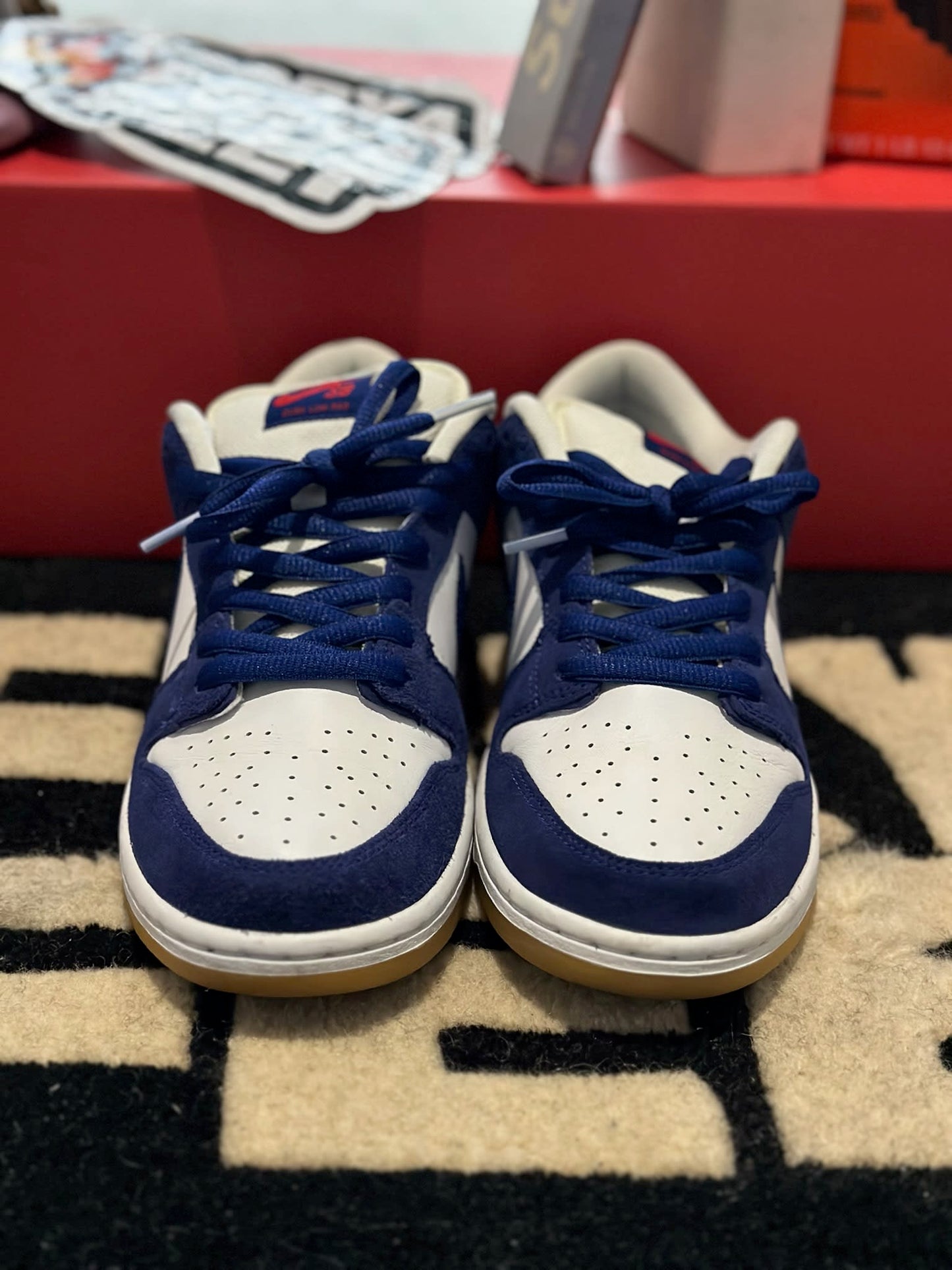 HY1438 Nike SB Dunk Low Los Angeles Dodgers