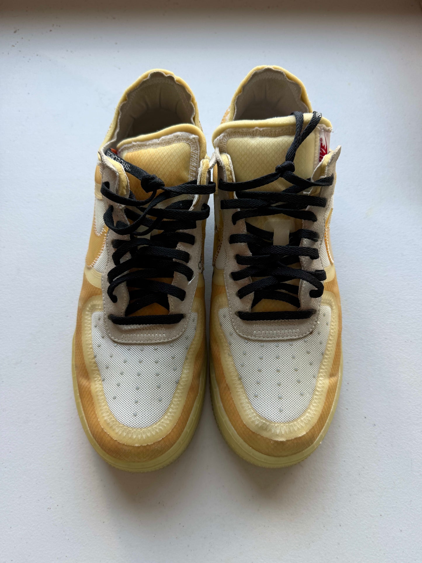 Size 10.5 Preowned Nike Air Force 1 Low Off-White