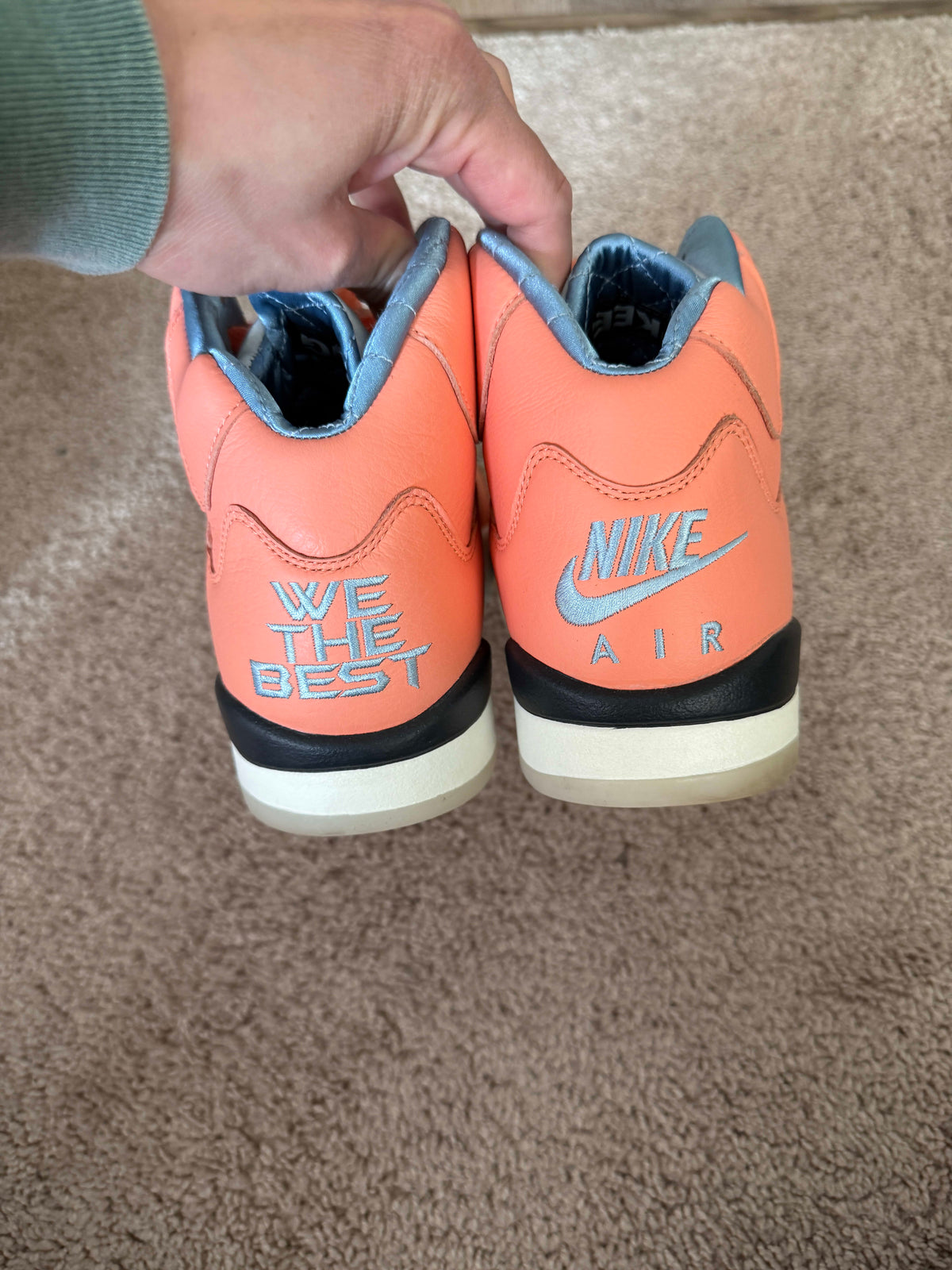 Size 9 Preowned (NB) Jordan 5 Retro DJ Khaled We The Best Crimson Bliss