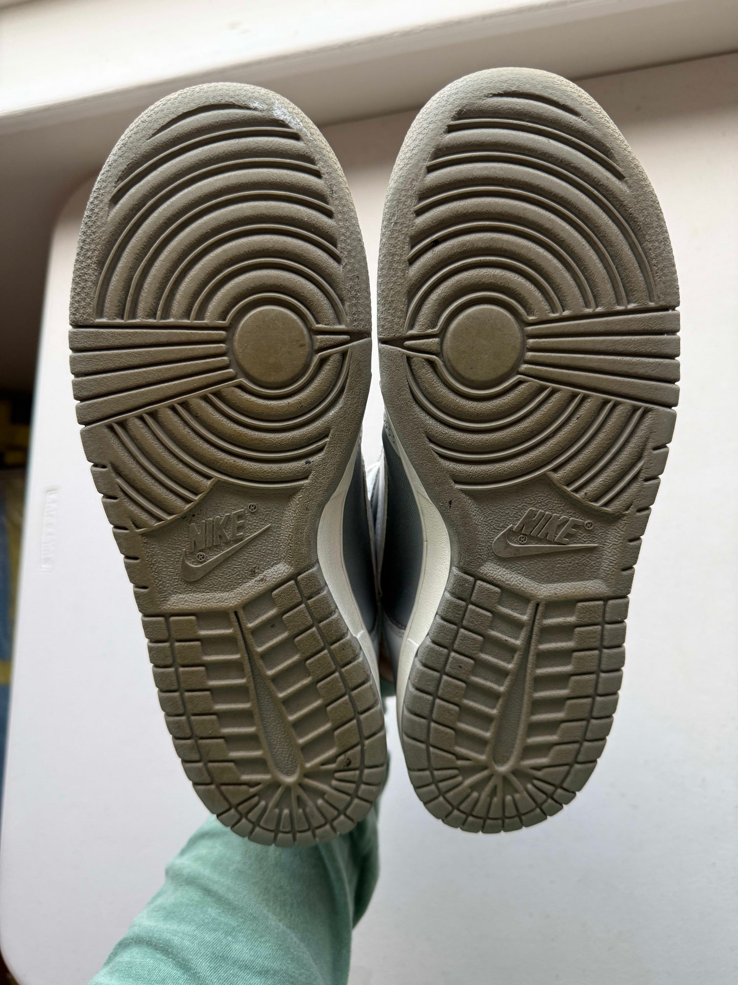 Size 9 Preowned Nike Dunk High Haze