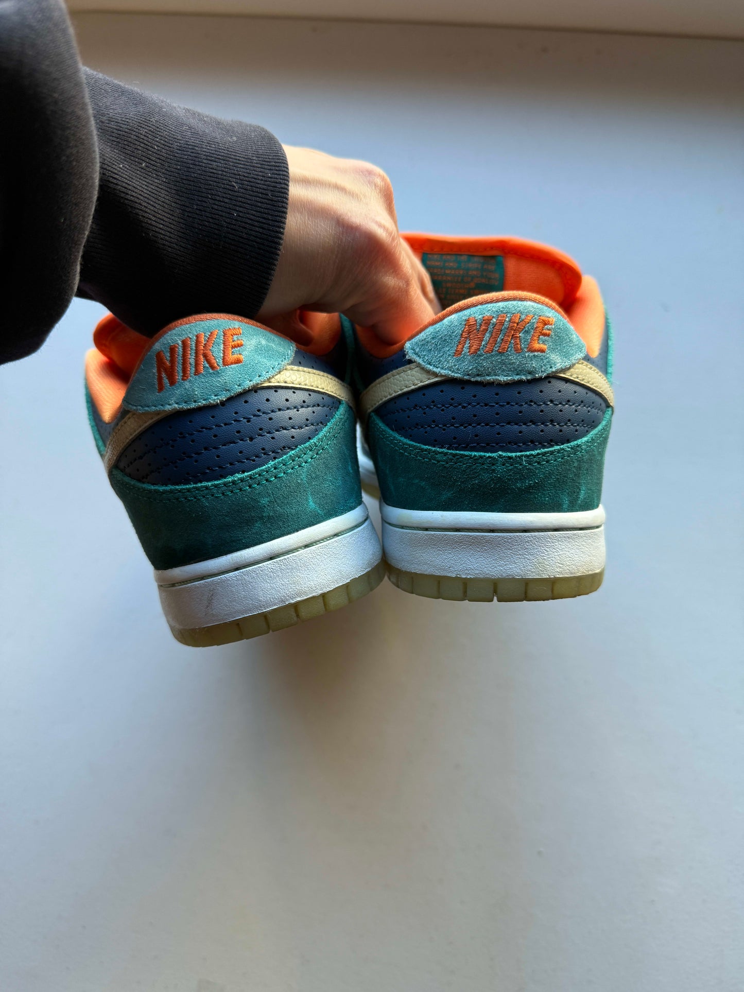 Size 8.5 Preowned Nike SB Dunk Low MIA Skate Shop
