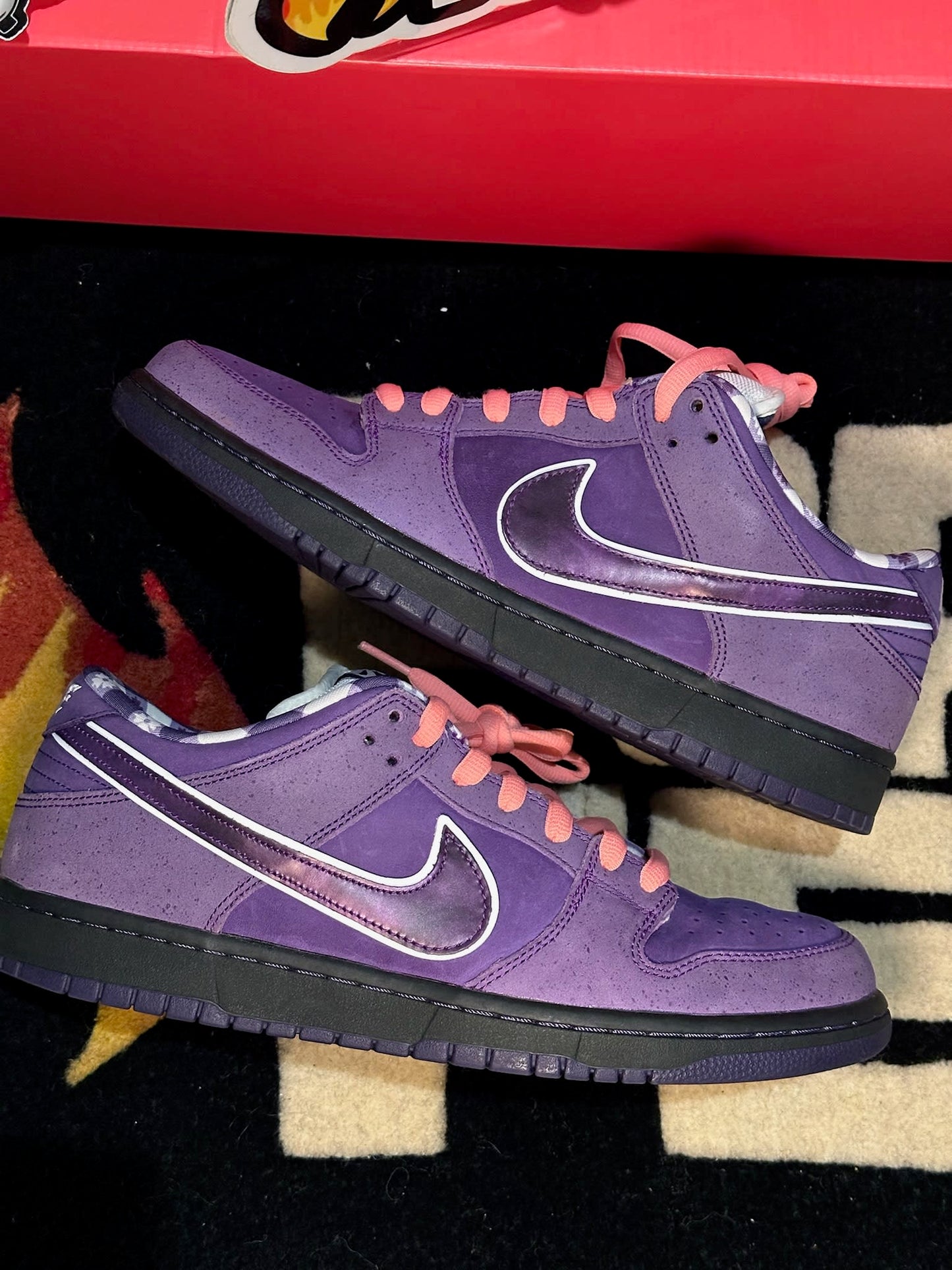 HY1322 Nike SB Dunk Low Concepts Purple Lobster (Special Box)