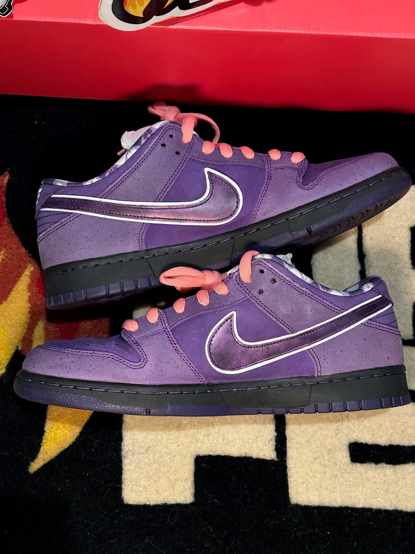 HY1322 Nike SB Dunk Low Concepts Purple Lobster (Special Box)