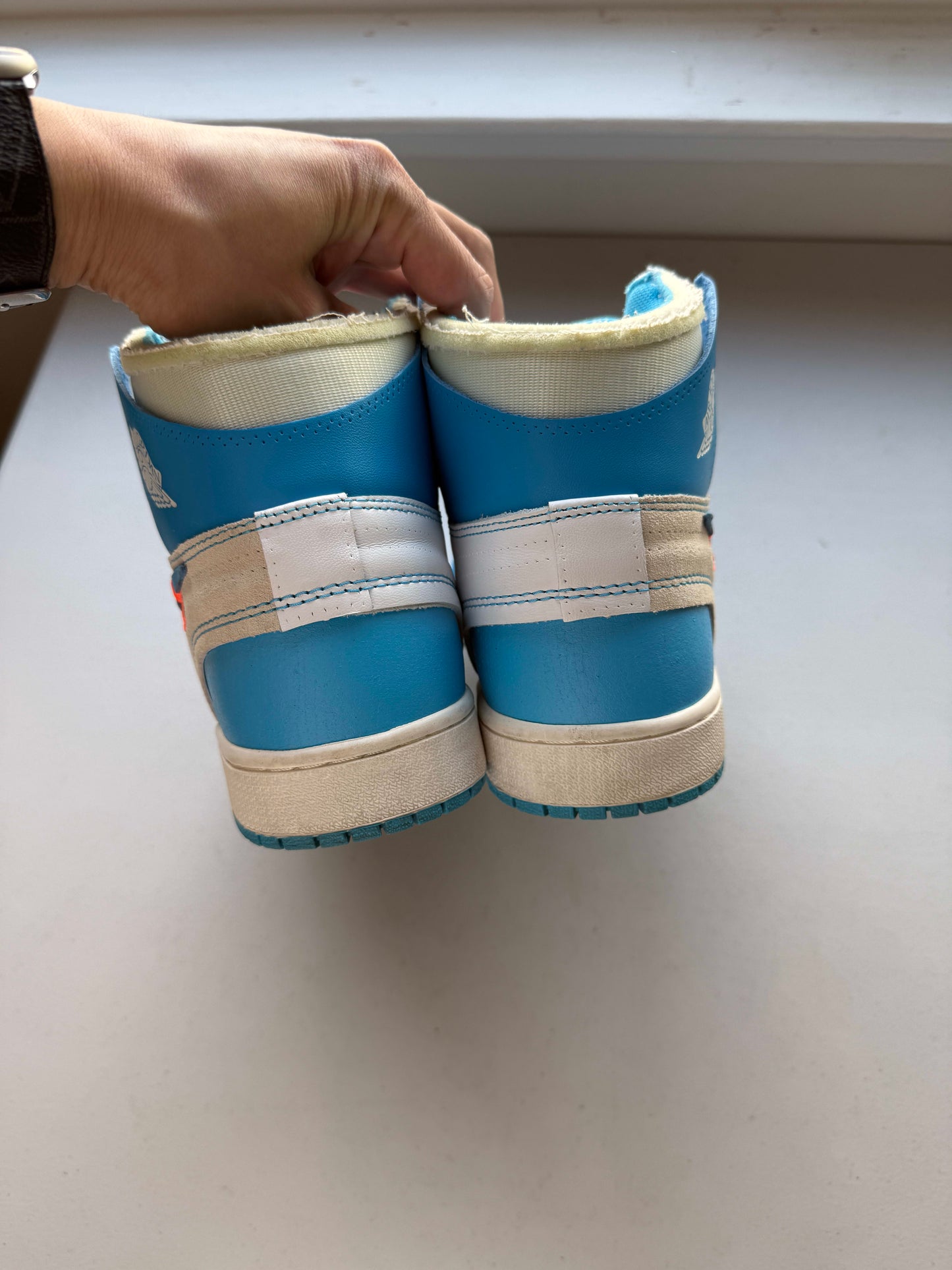 Size 12 VNDS Jordan 1 Retro High Off-White University Blue