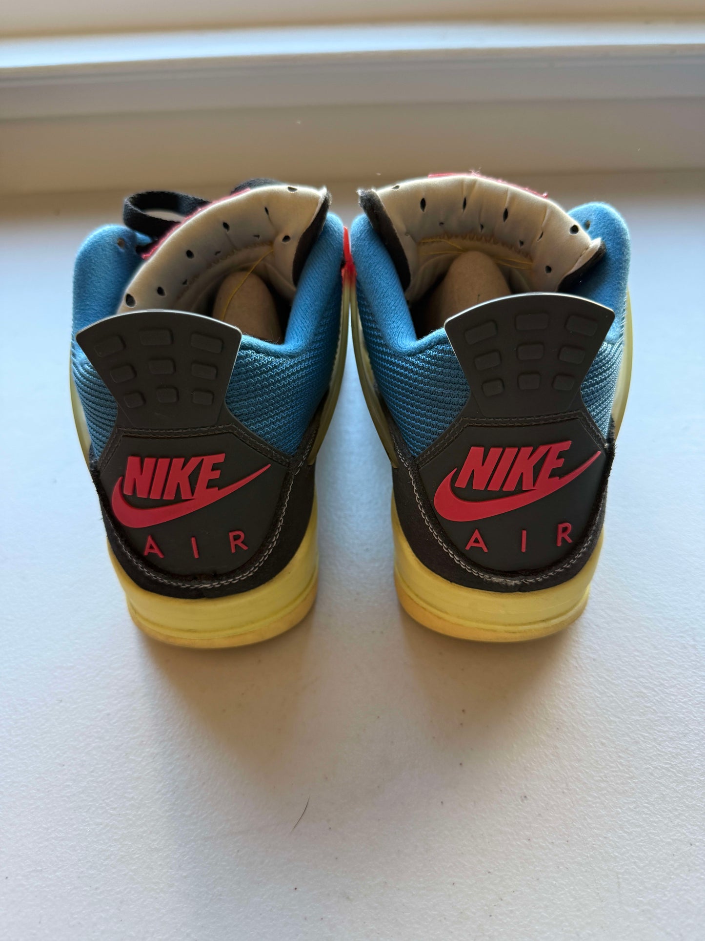 Size 9 Preowned Jordan 4 Retro Union Off Noir