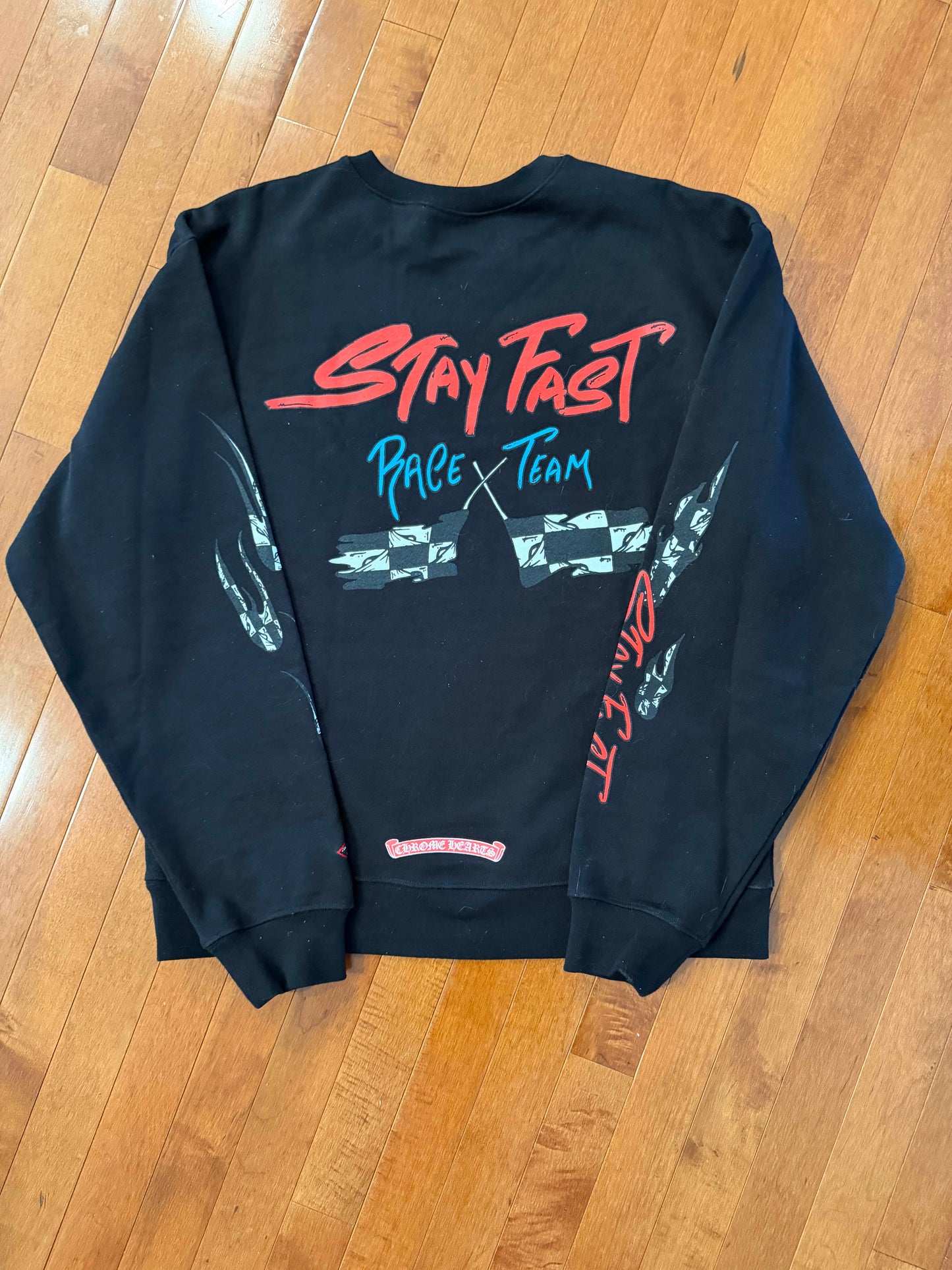 Chrome Hearts Matty Boy Stay Fast L/S T-shirt Black