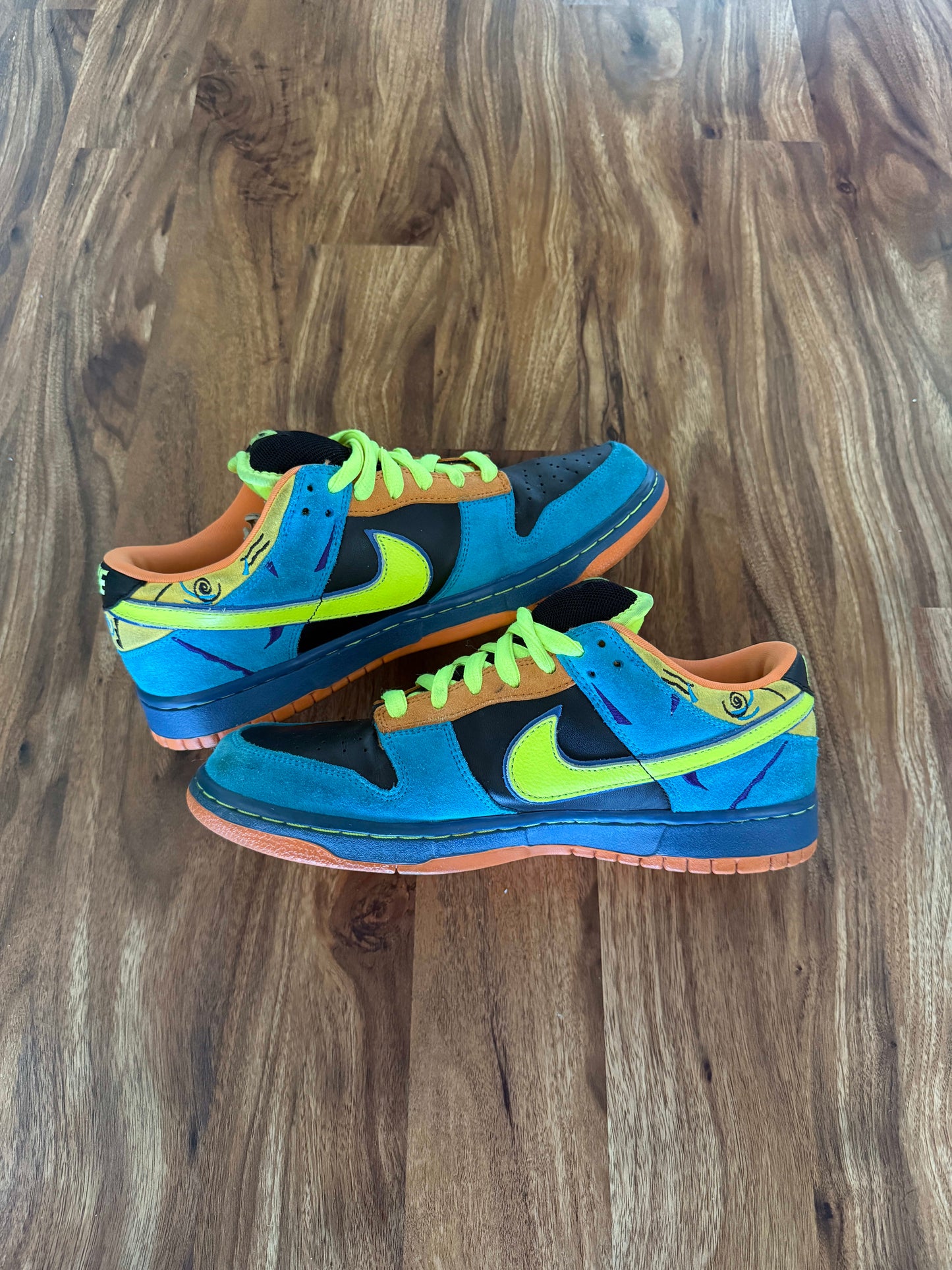 Size 9 Preowned (NB) Nike SB Dunk Low Skate or Die