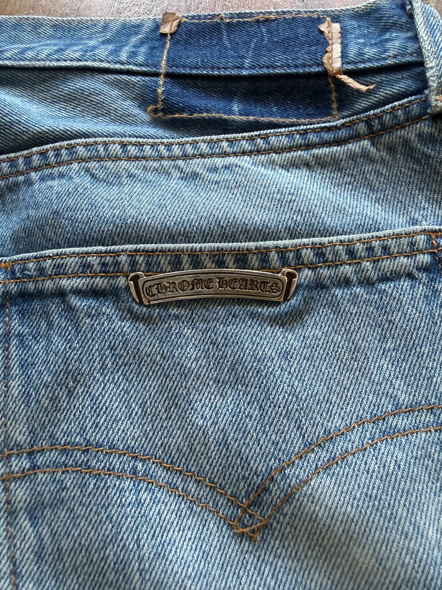 Chrome Hearts Galaxy Patch Denim Jeans