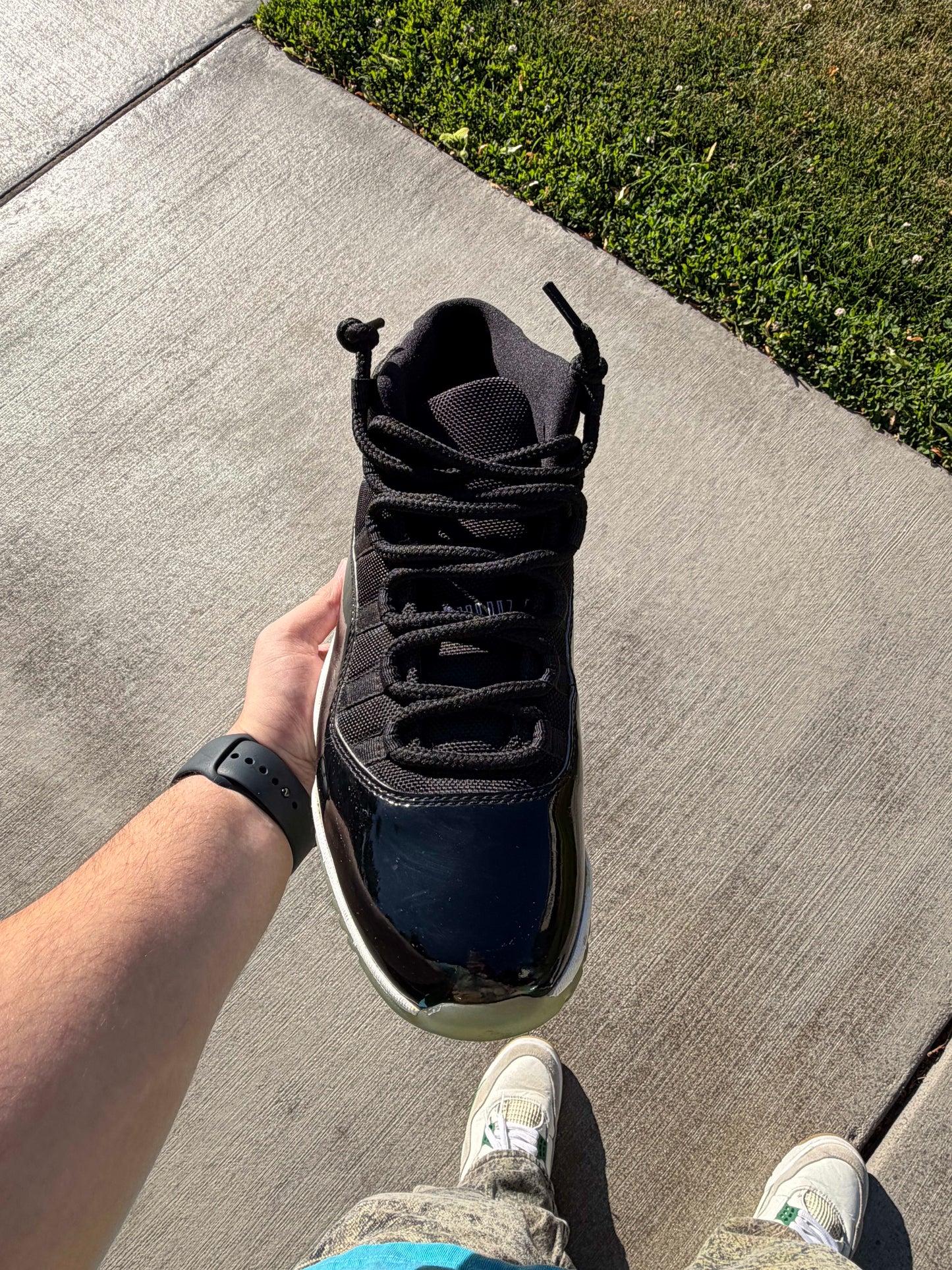 Size 11 Preowned Jordan 11 Retro Space Jam (2016)