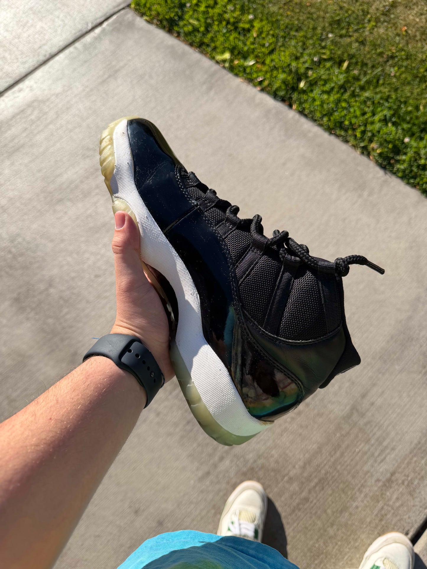 Size 11 Preowned Jordan 11 Retro Space Jam (2016)