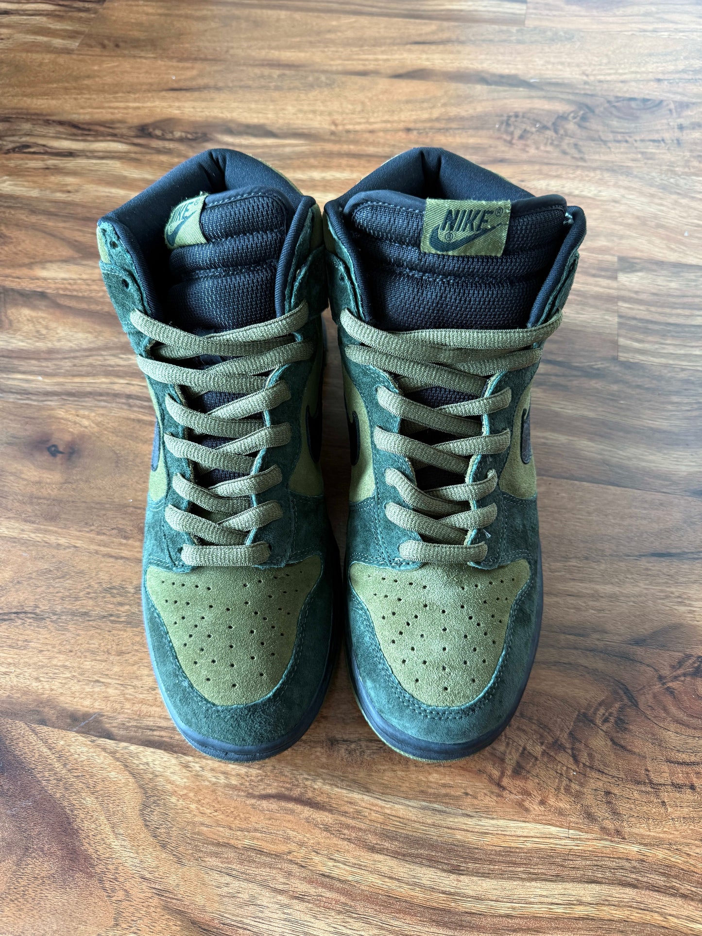 Size 10 VNDS Nike SB Dunk High Hulk