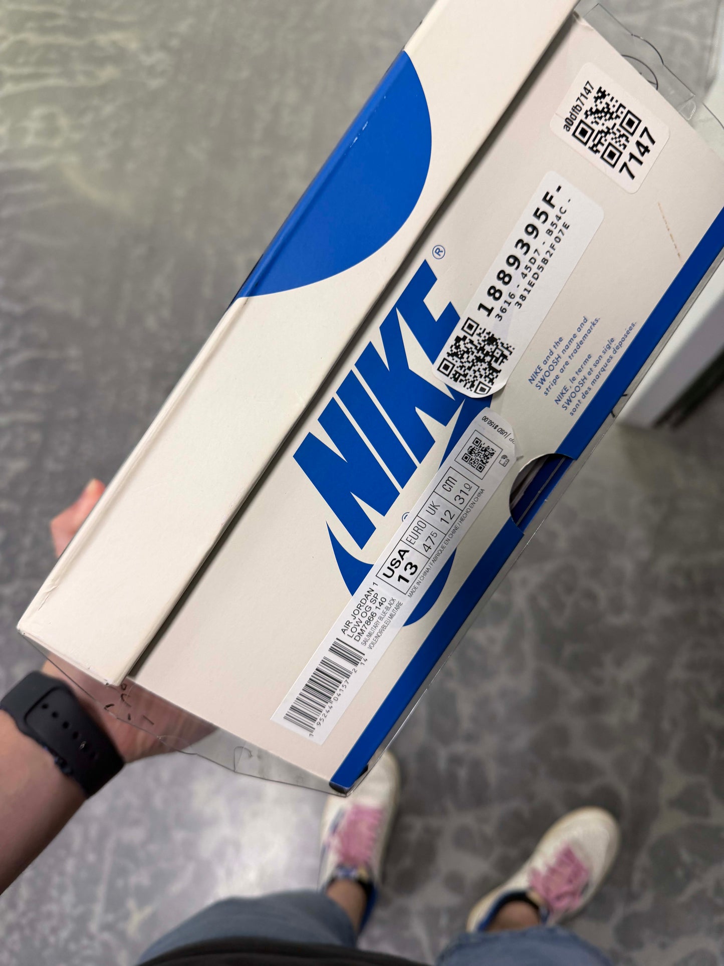 HY94 Jordan 1 Retro Low OG SP Fragment x Travis Scott