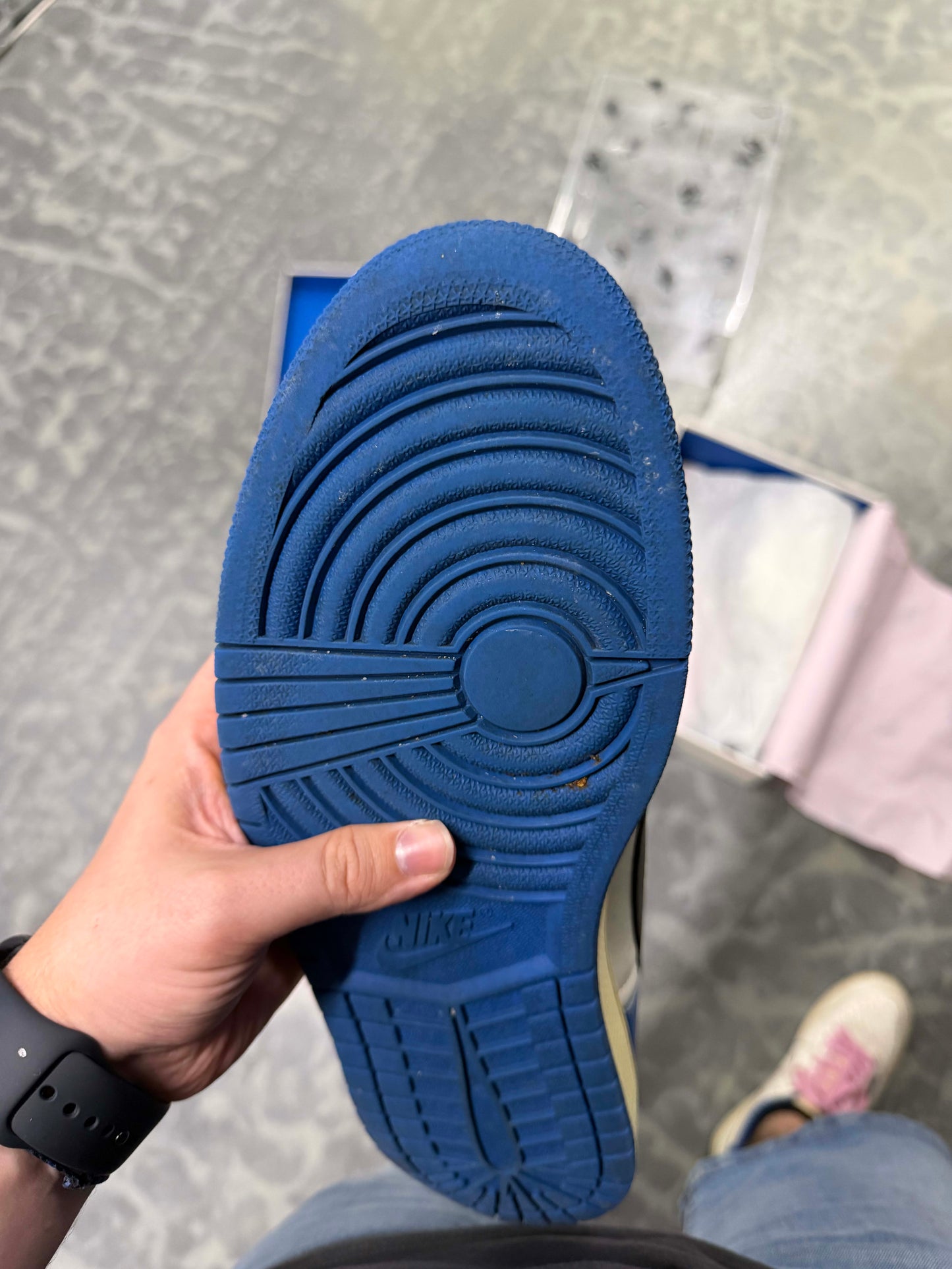 HY94 Jordan 1 Retro Low OG SP Fragment x Travis Scott