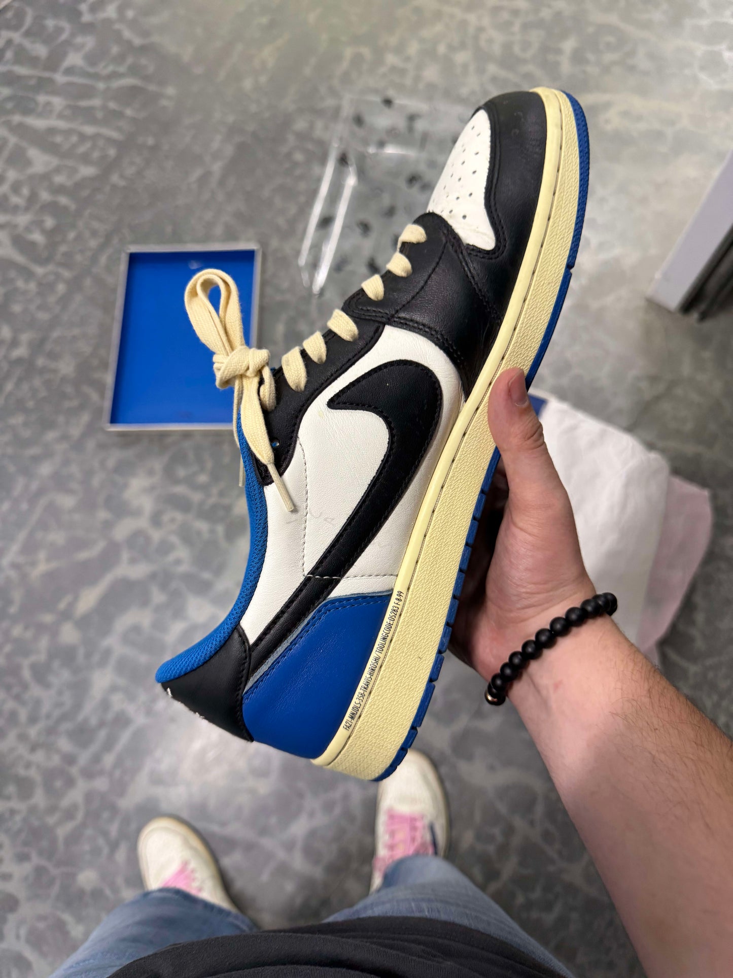 HY94 Jordan 1 Retro Low OG SP Fragment x Travis Scott