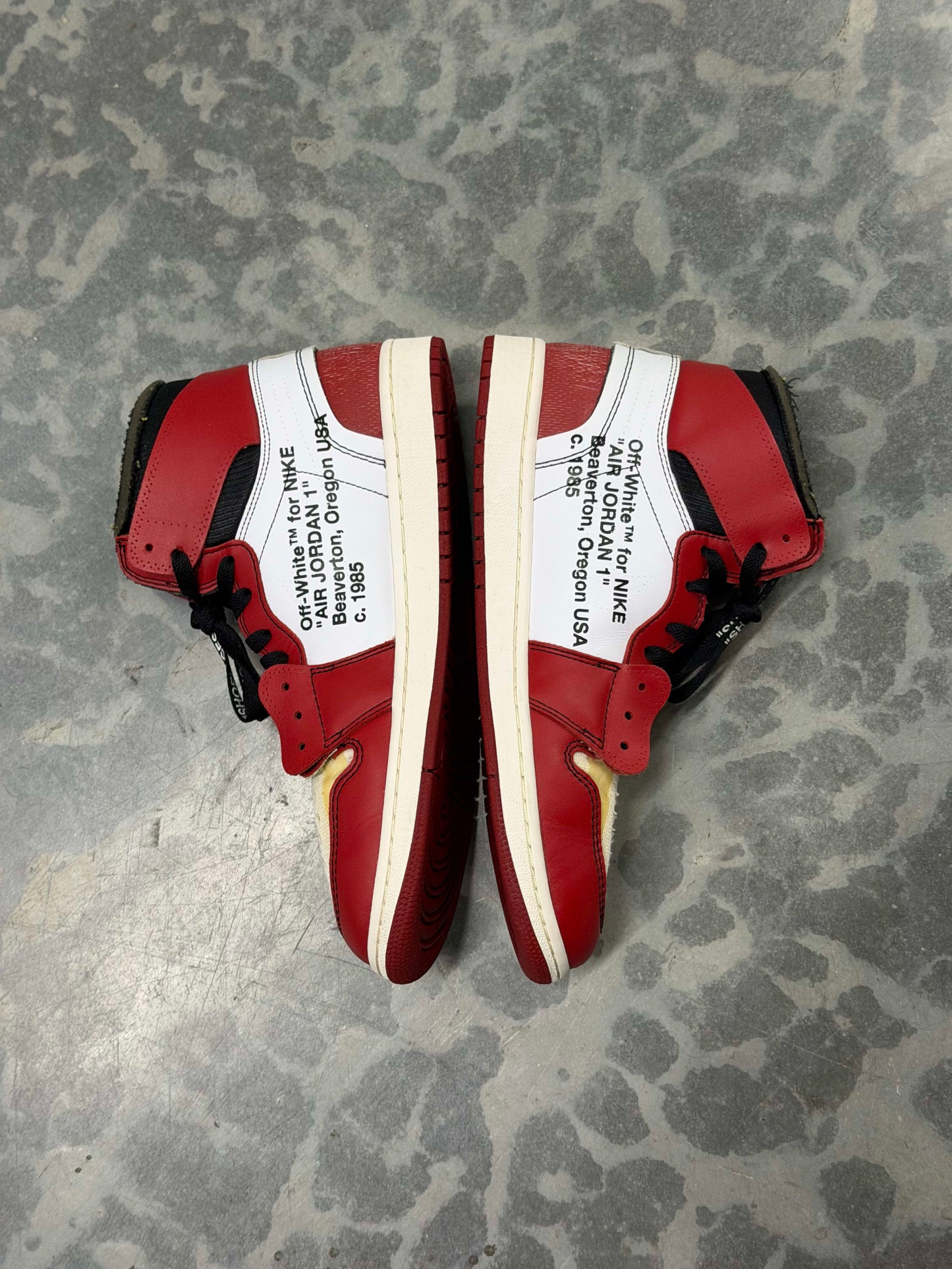 HY3232 Jordan 1 Retro High Off-White Chicago