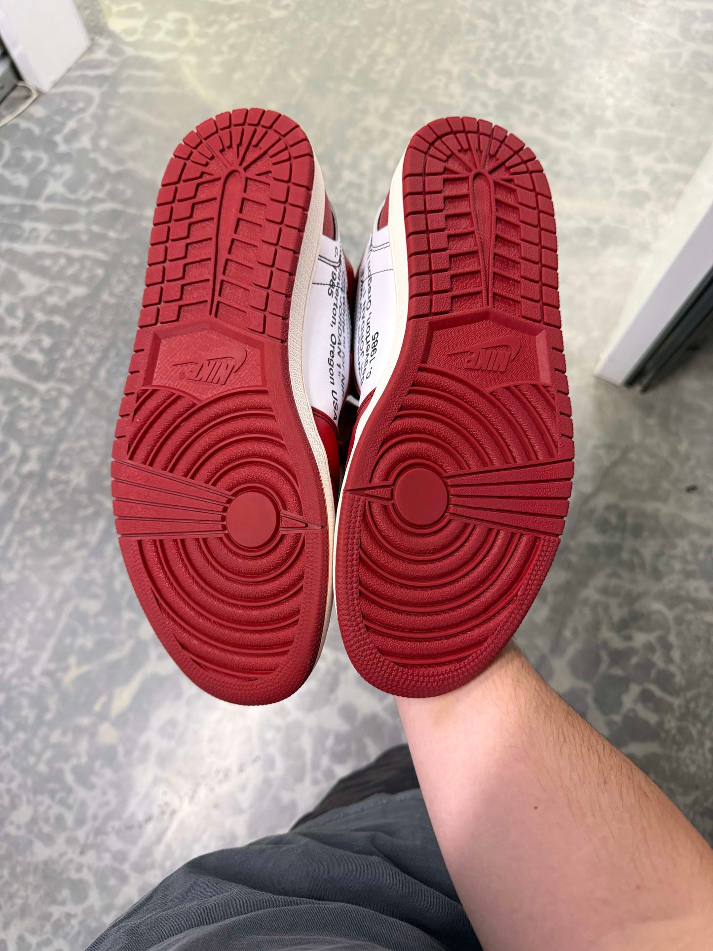 HY3232 Jordan 1 Retro High Off-White Chicago