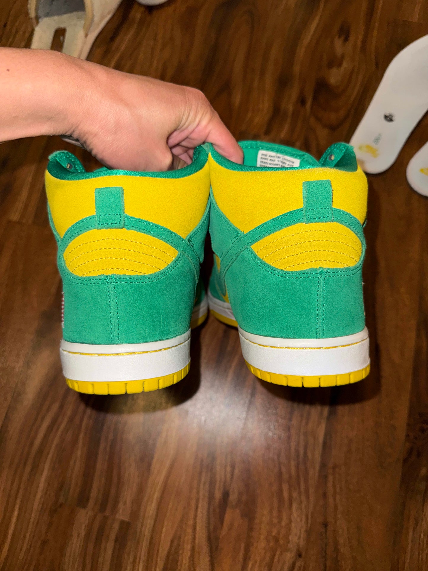 HY3267 Nike SB Dunk High Oakland Athletics (Special Box)