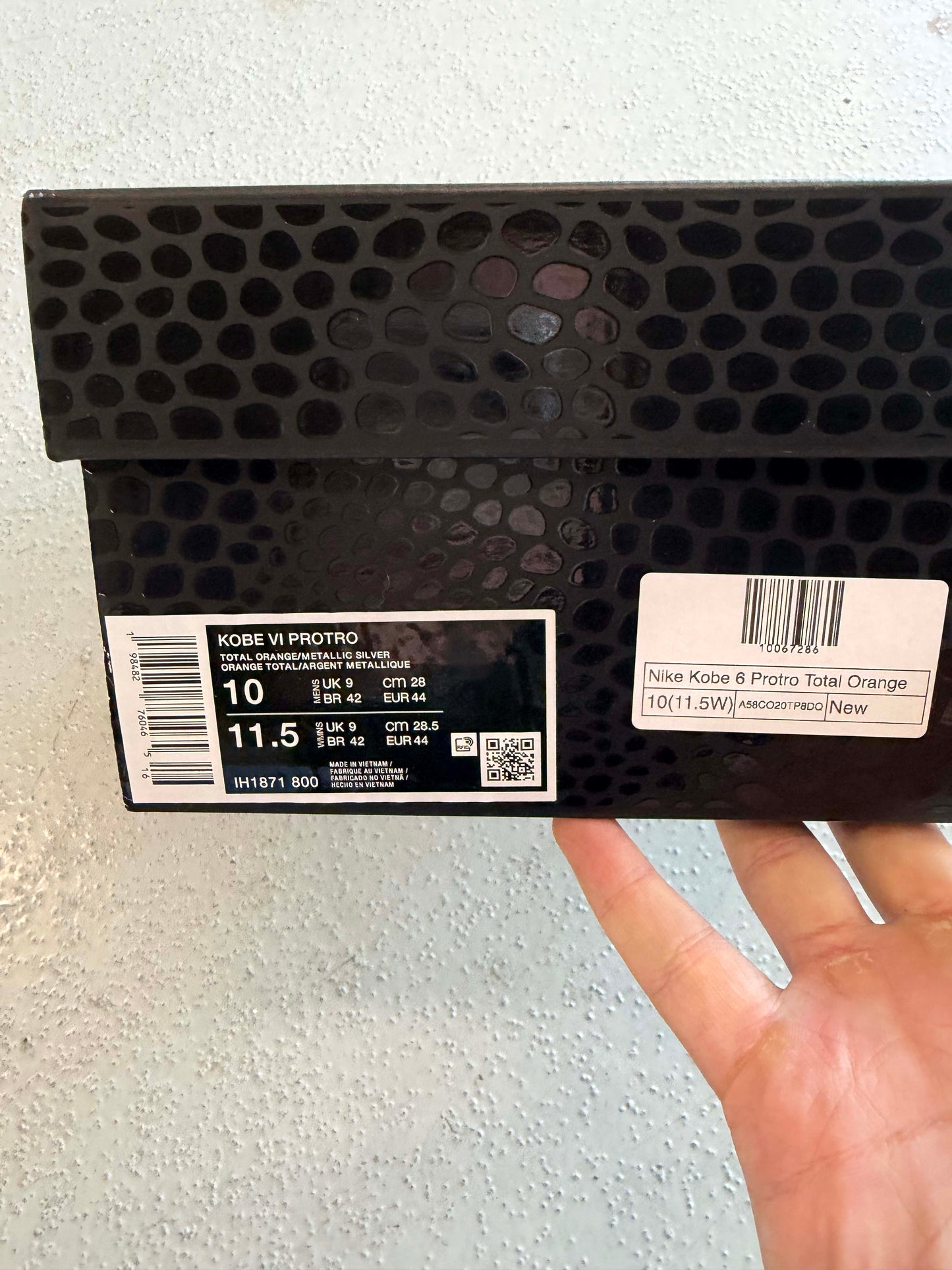 HY3262 Nike Kobe 6 Protro Total Orange