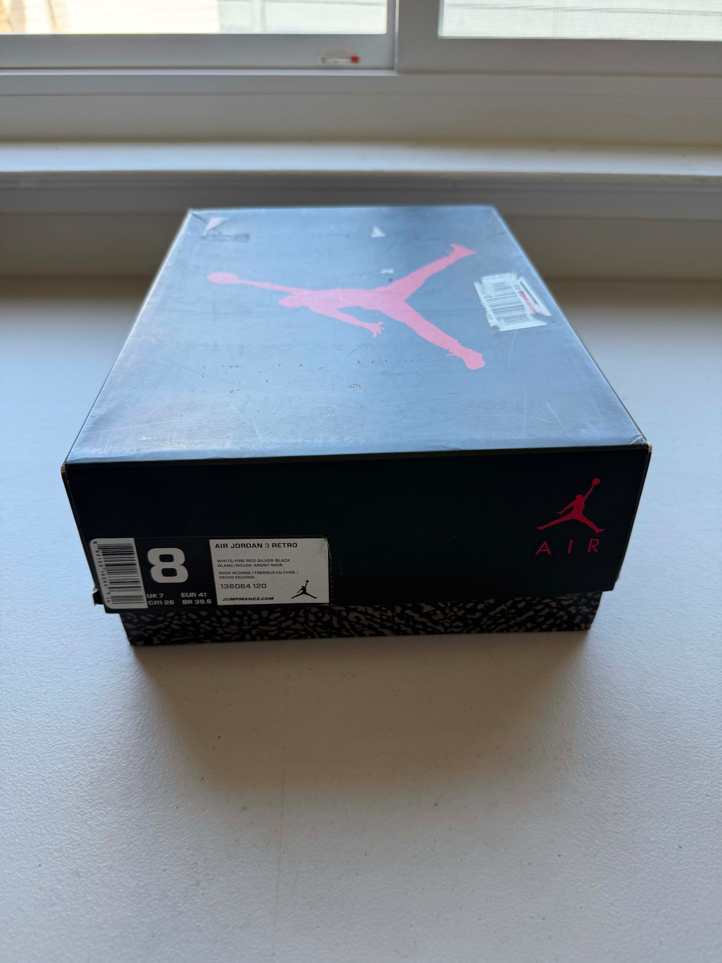 HY3188 Jordan 3 Retro Fire Red (2013)