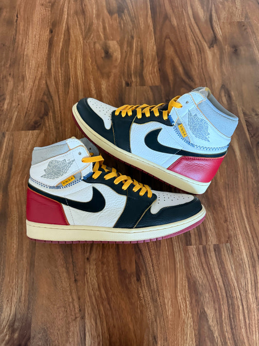[HY3221] Jordan 1 Retro High Union Los Angeles Black Toe