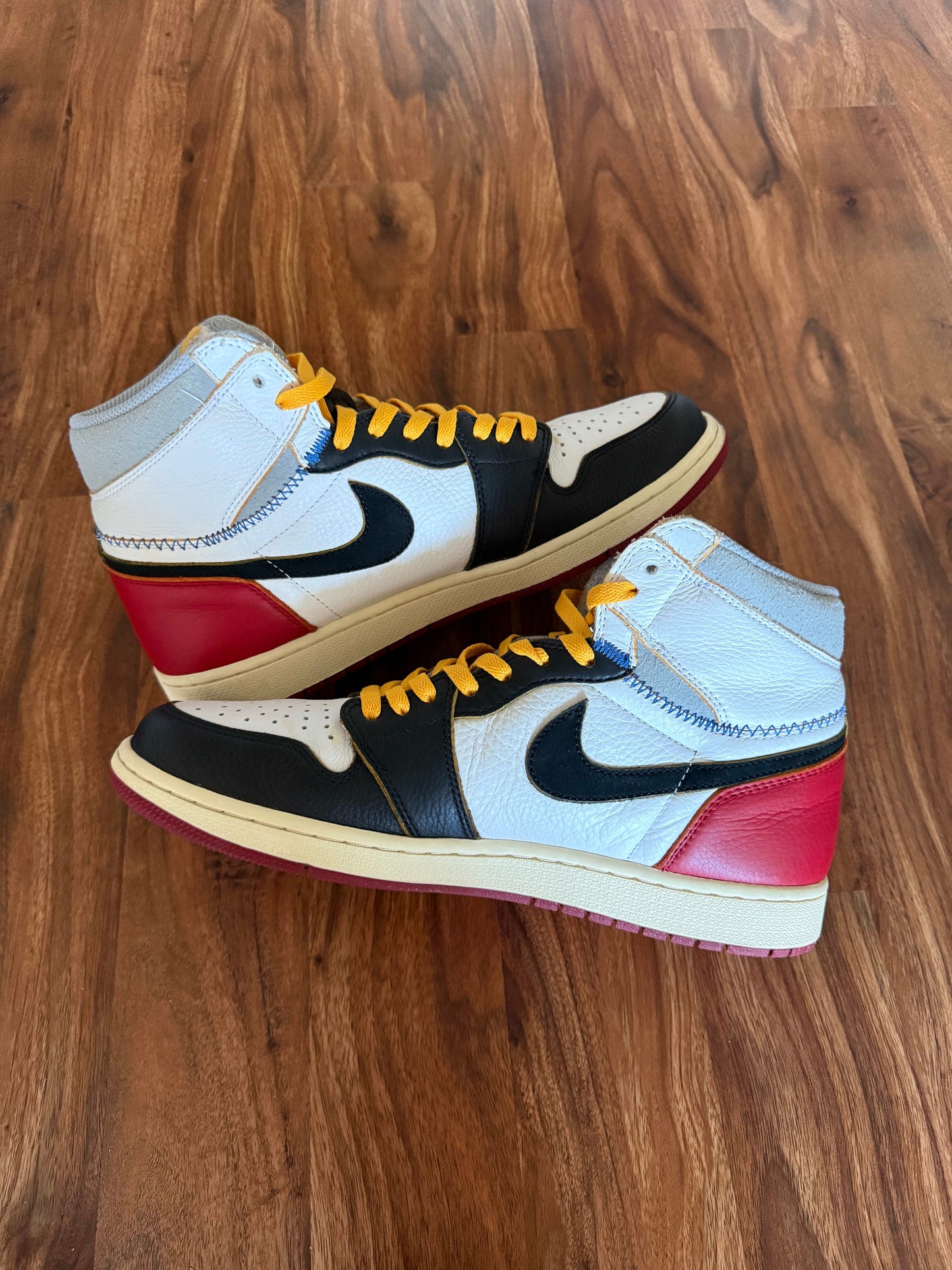 HY3221 Jordan 1 Retro High Union Los Angeles Black Toe