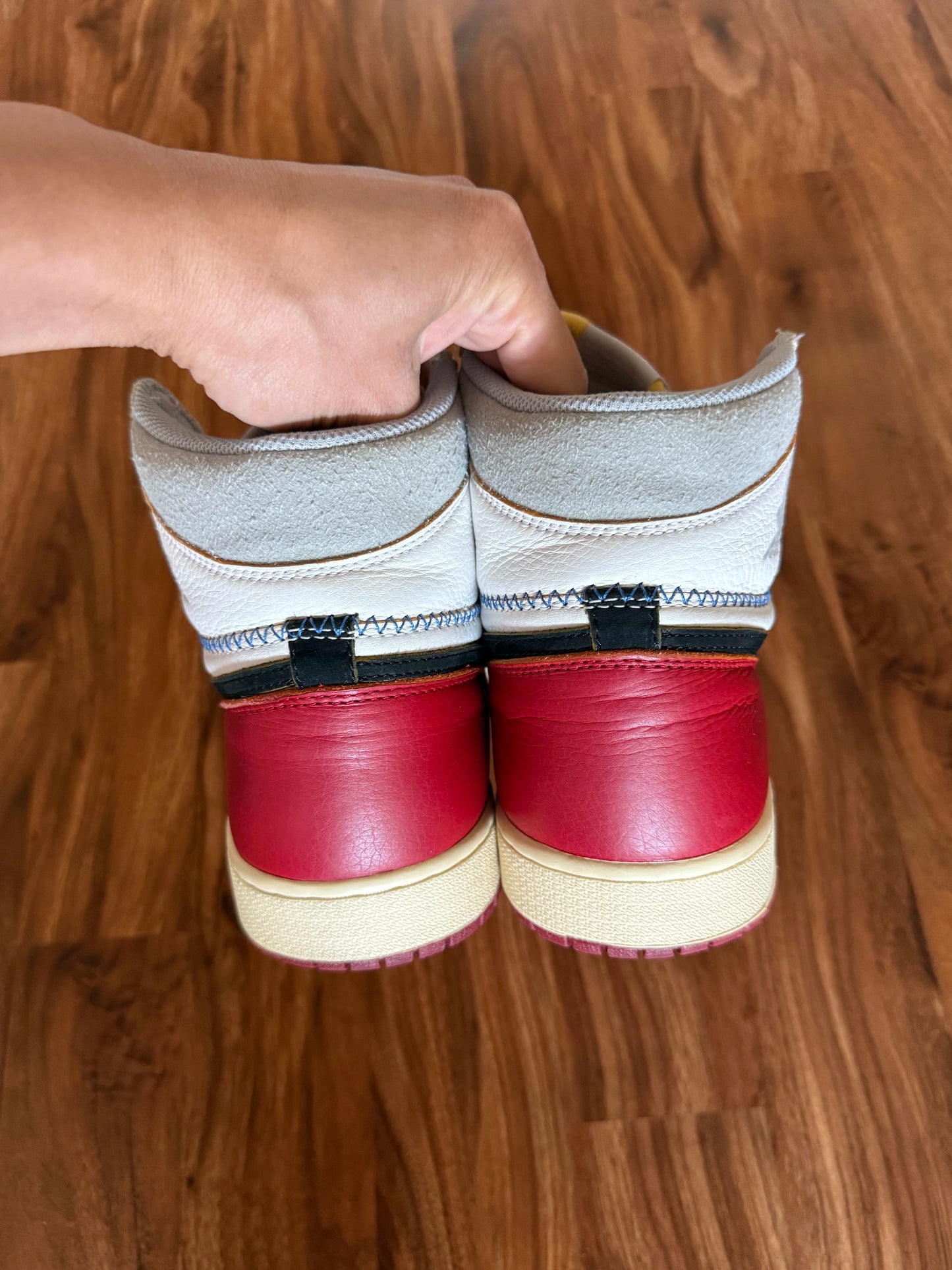 HY3221 Jordan 1 Retro High Union Los Angeles Black Toe