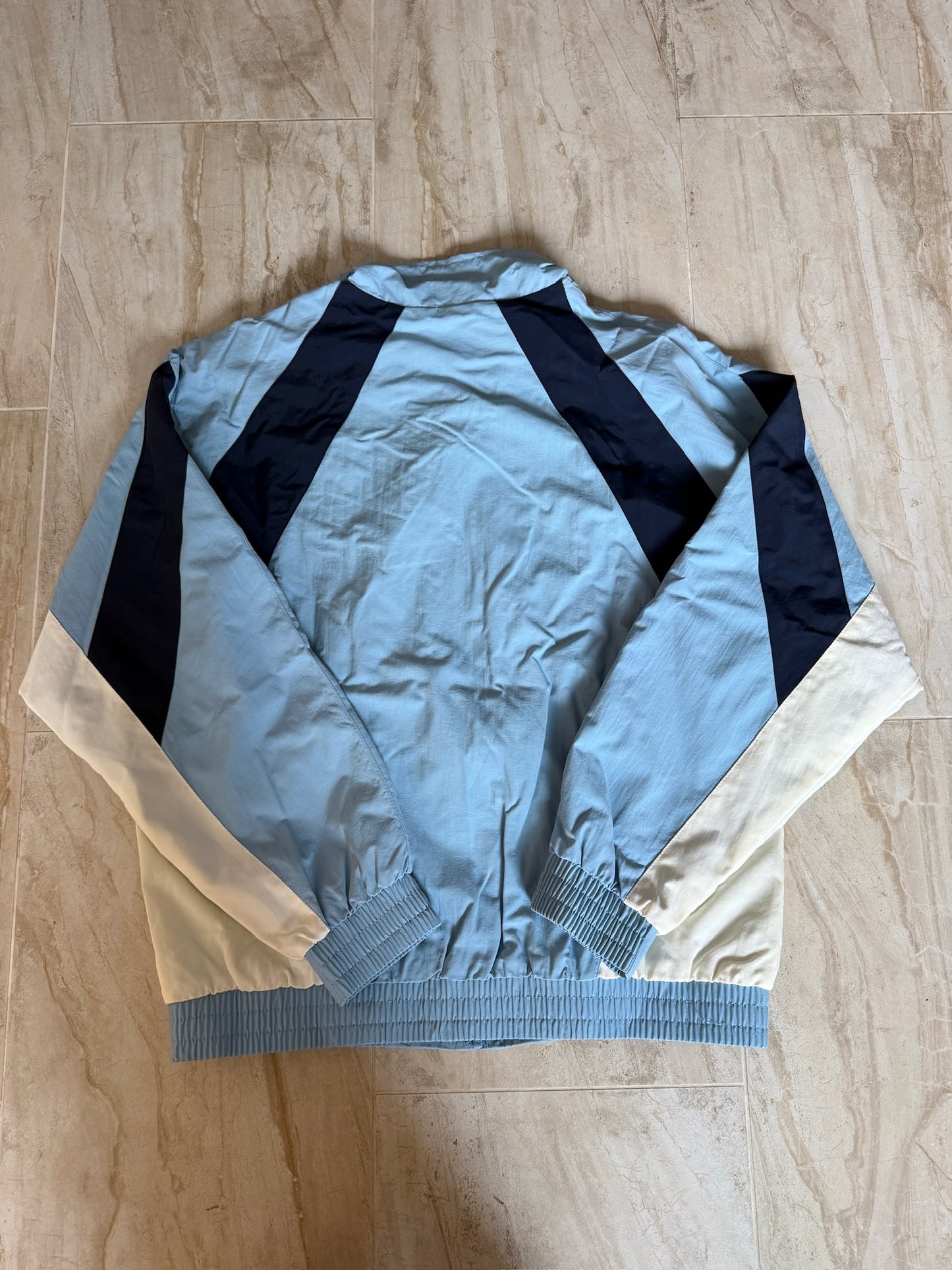 Supreme Paneled Track Jacket Light Blue
