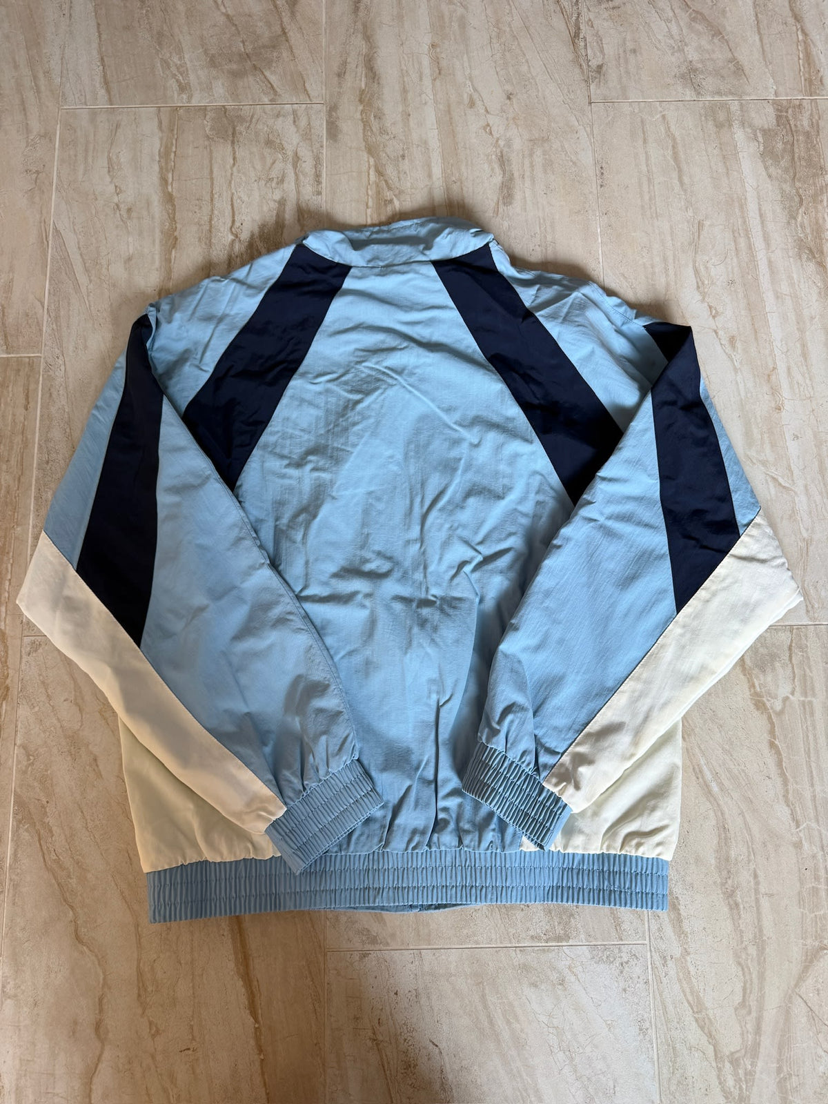 Supreme Paneled Track Jacket Light Blue