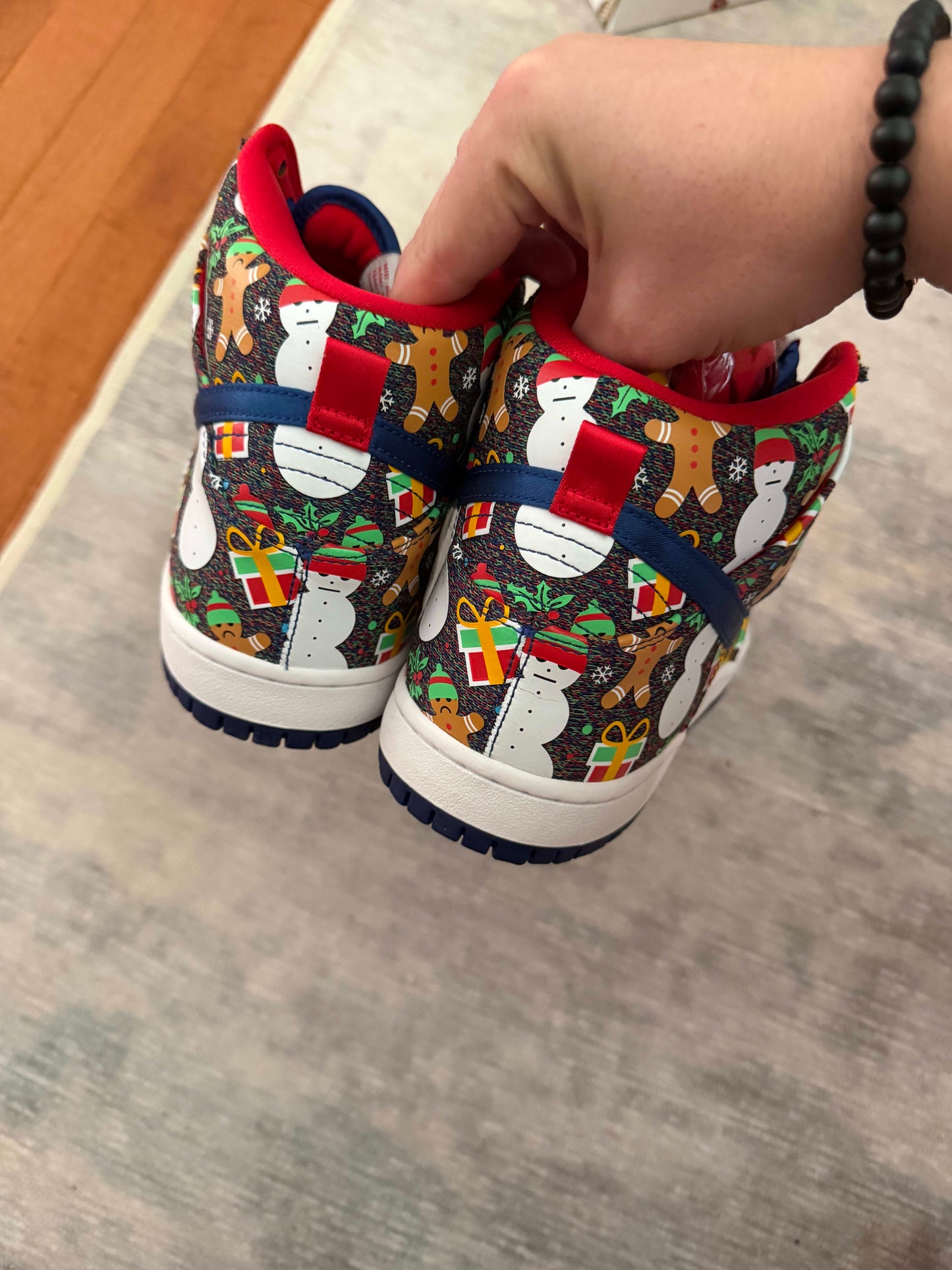 HY3325 Nike SB Dunk High Concepts Ugly Christmas Sweater (Special Box) (2017)