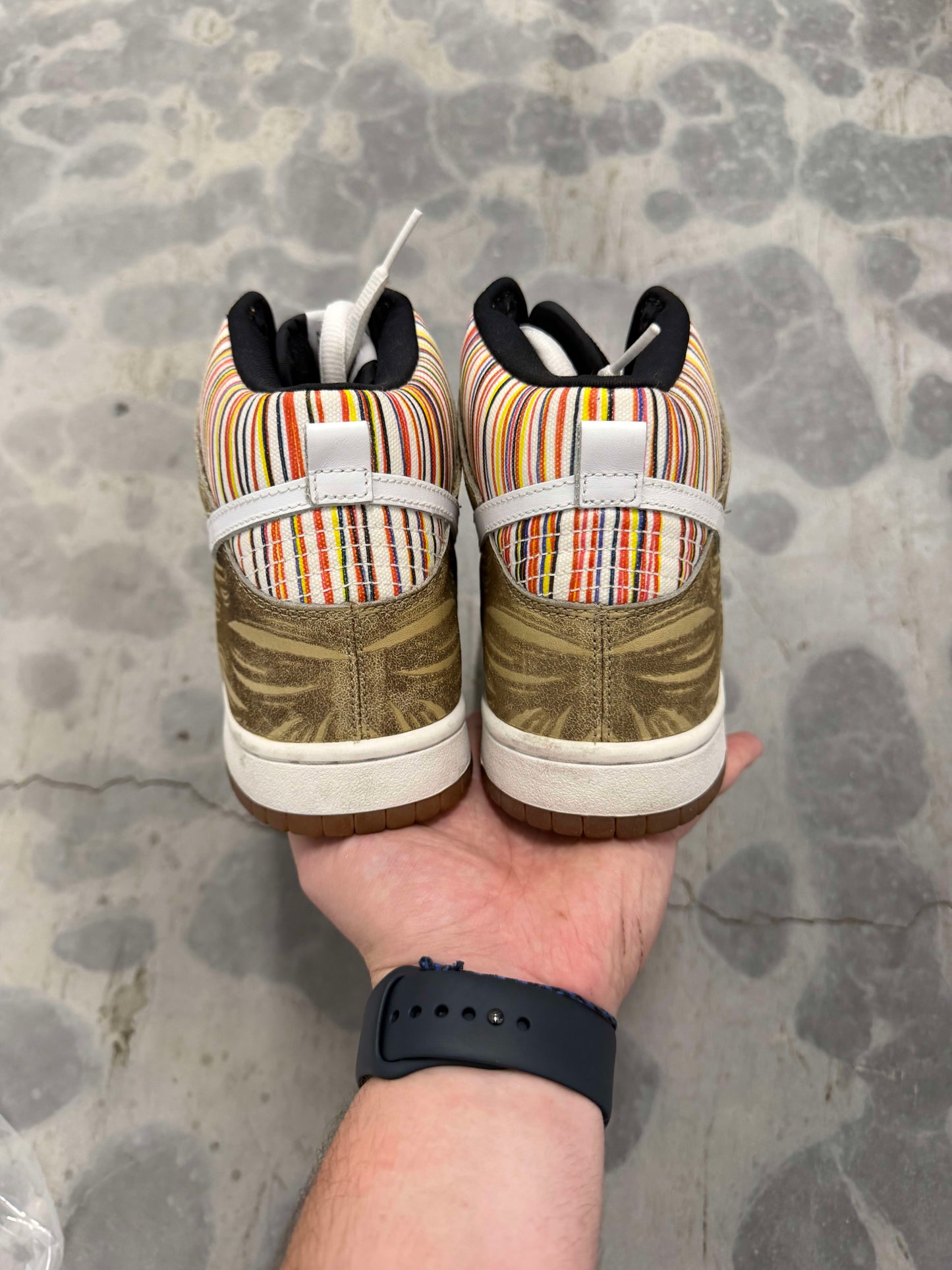 [HY3104] Size 9.5 Preowned (NB) Nike SB Dunk High Paul Ulrich