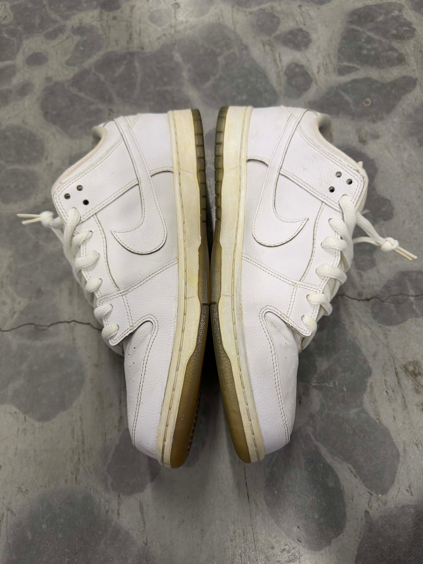 HY1077 Size 14 Preowned Nike SB Dunk Low White Ice