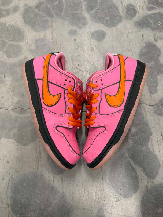 HY1473 Size 6 VNDS Nike SB Dunk Low The Powerpuff Girls Blossom