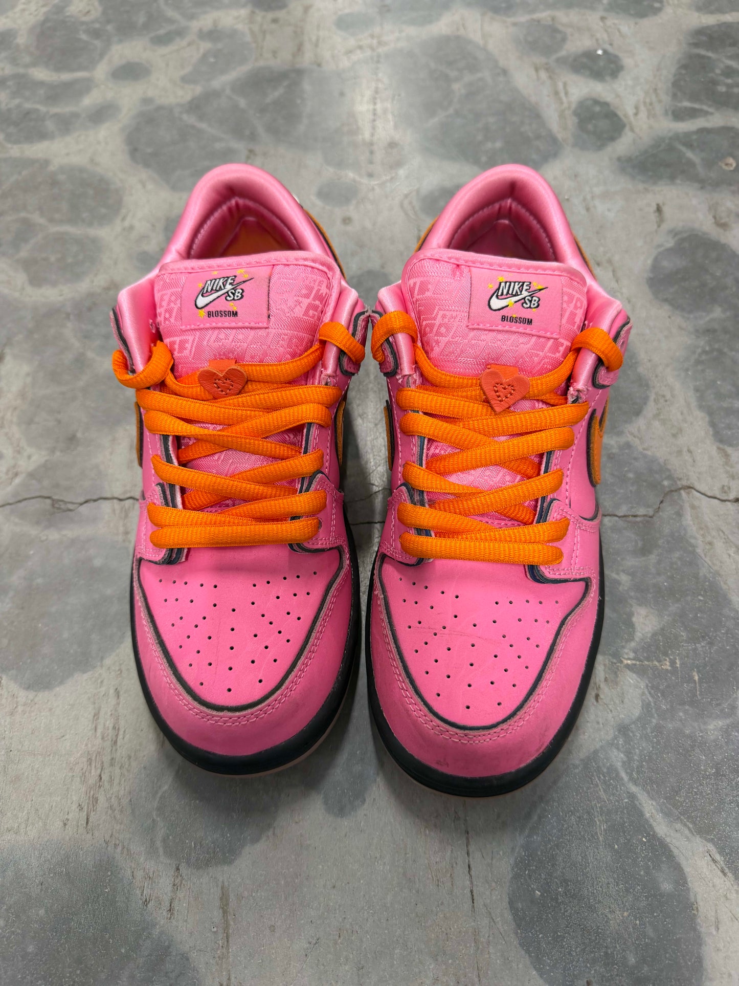 HY1473 Size 6 VNDS Nike SB Dunk Low The Powerpuff Girls Blossom