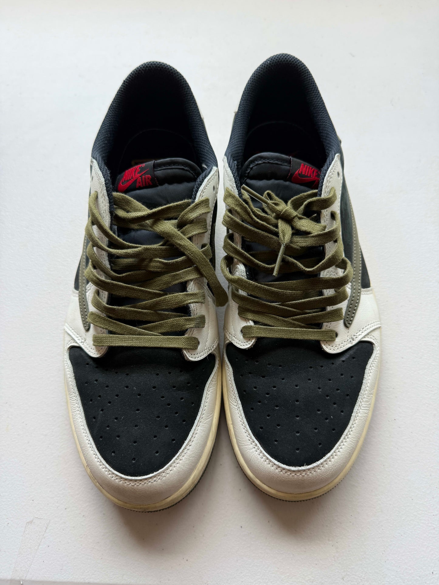 [HY2831] Jordan 1 Retro Low OG SP Travis Scott Olive (Women's)