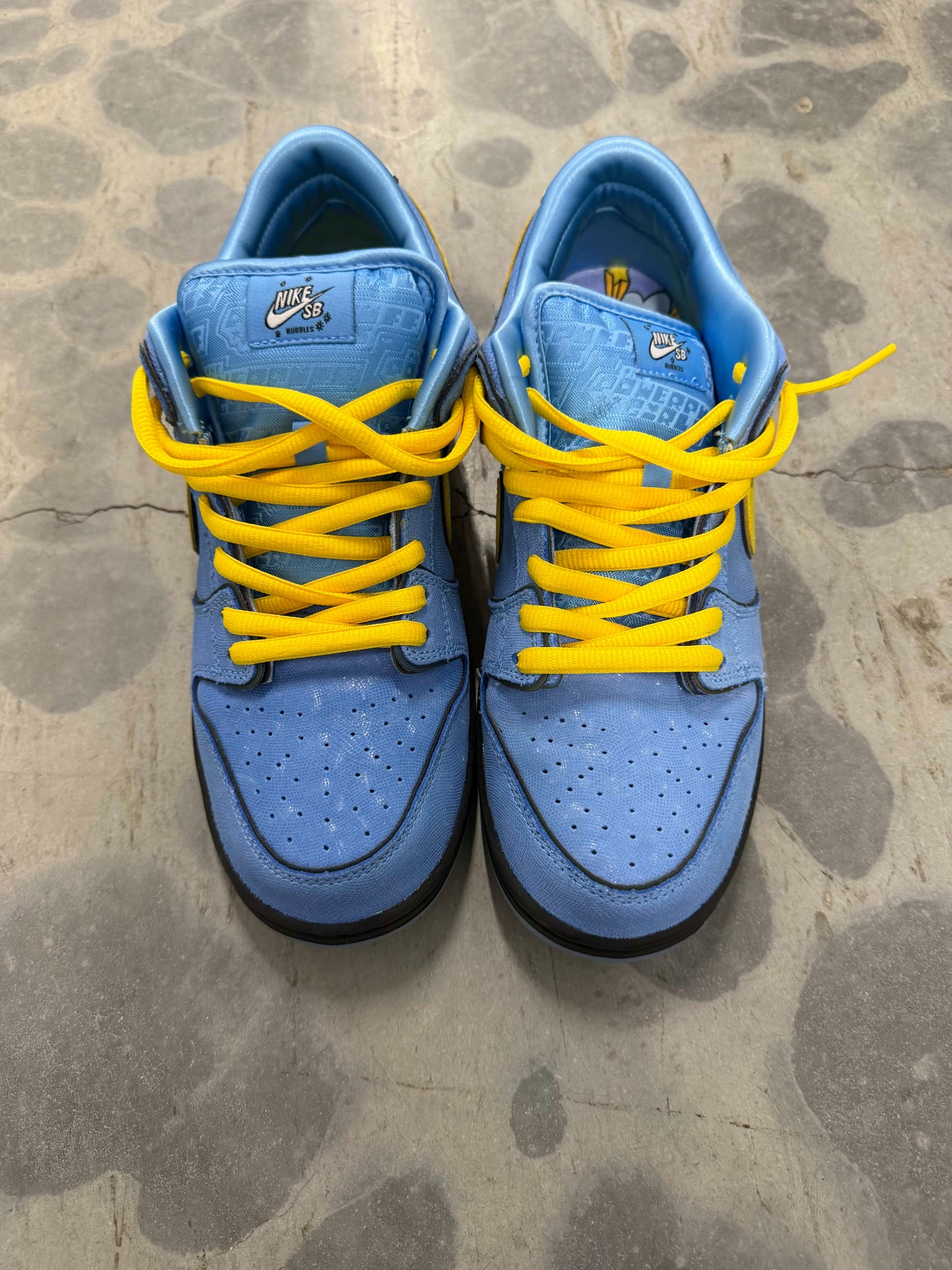 HY1442 Size 10.5 Preowned Nike SB Dunk Low The Powerpuff Girls Bubbles