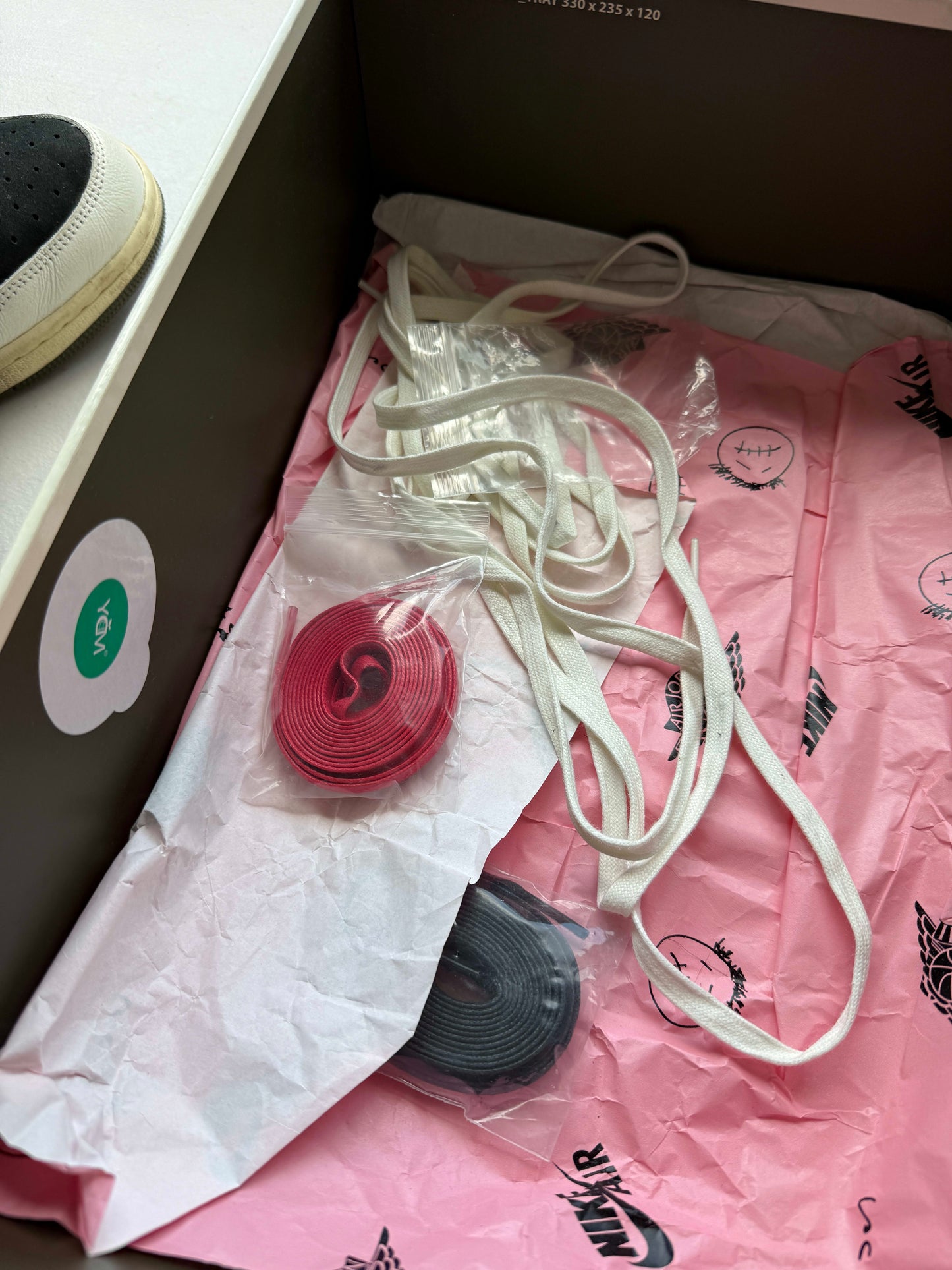 [HY2831] Jordan 1 Retro Low OG SP Travis Scott Olive (Women's)