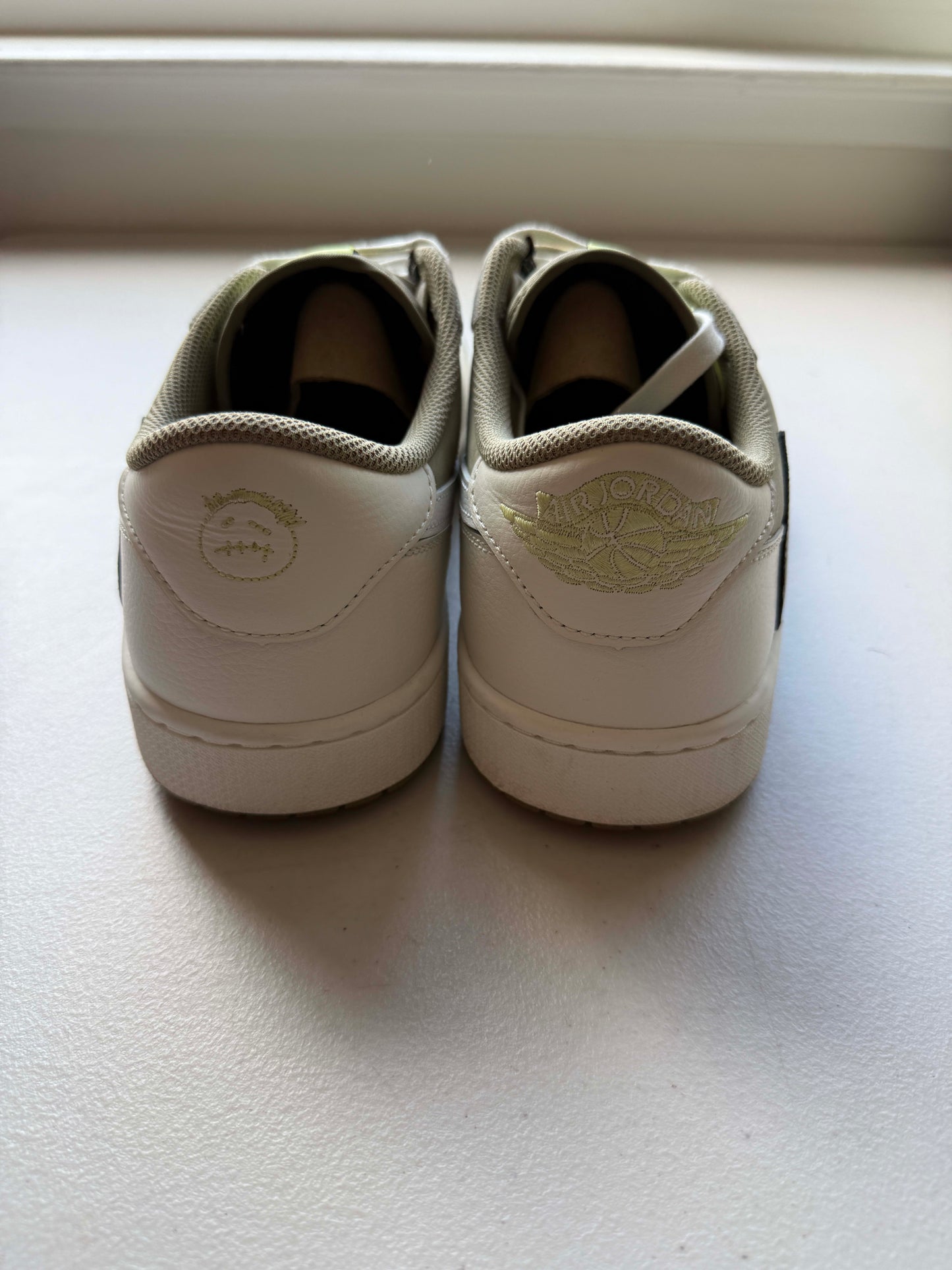 HY3265 Jordan 1 Retro Low Golf Travis Scott Neutral Olive