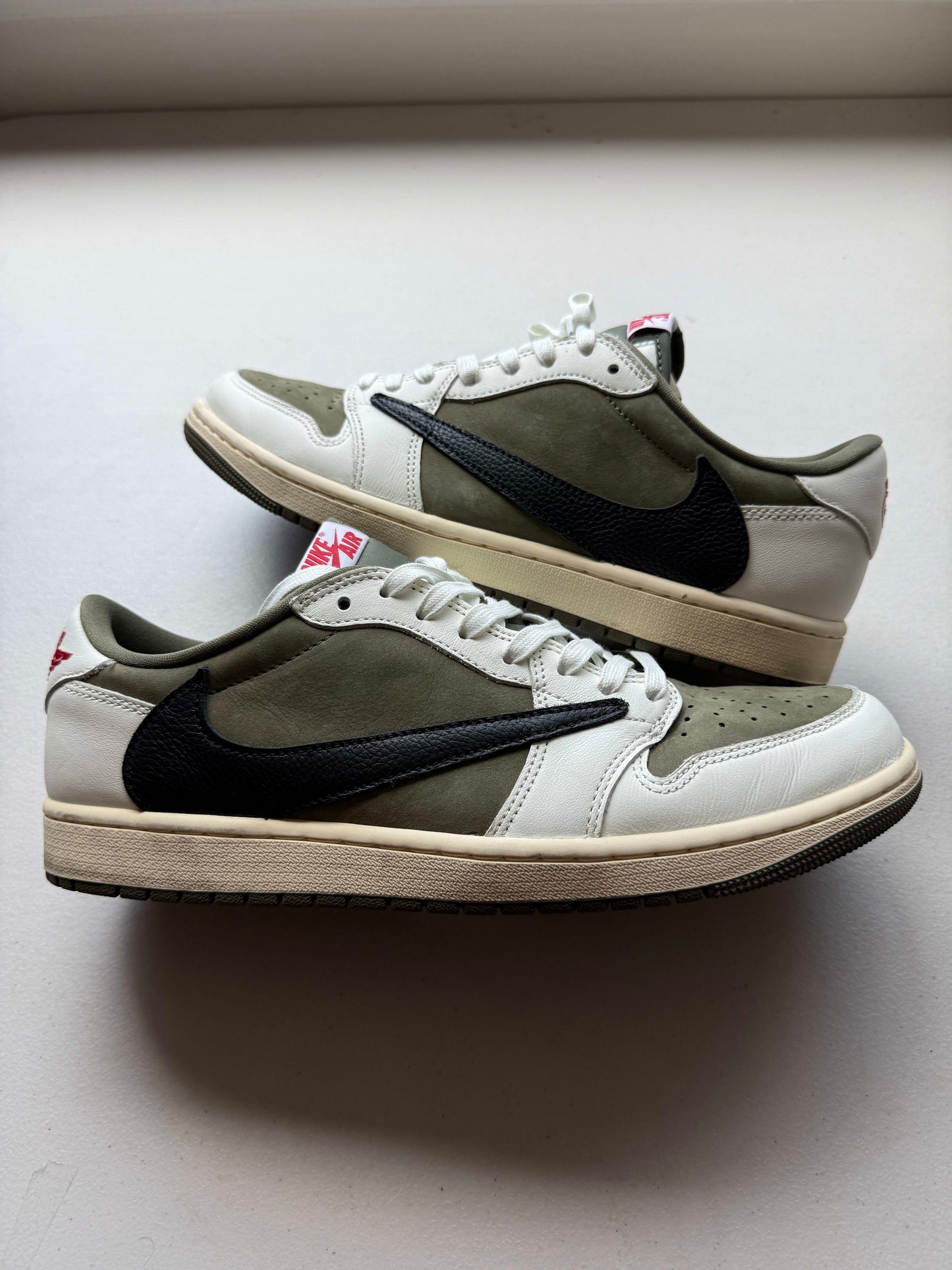 [HY3266] Jordan 1 Retro Low OG SP Travis Scott Medium Olive