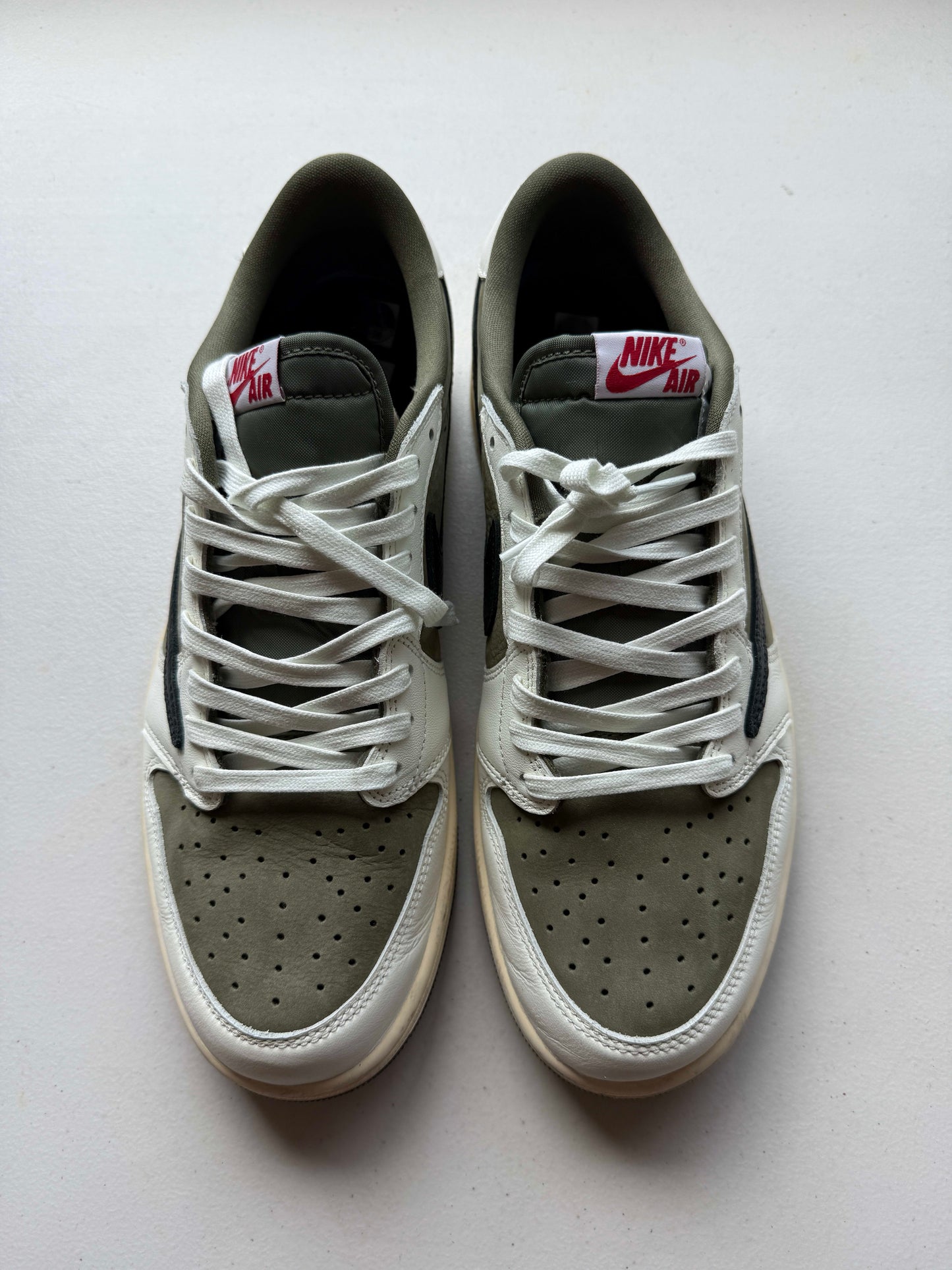 [HY3266] Jordan 1 Retro Low OG SP Travis Scott Medium Olive