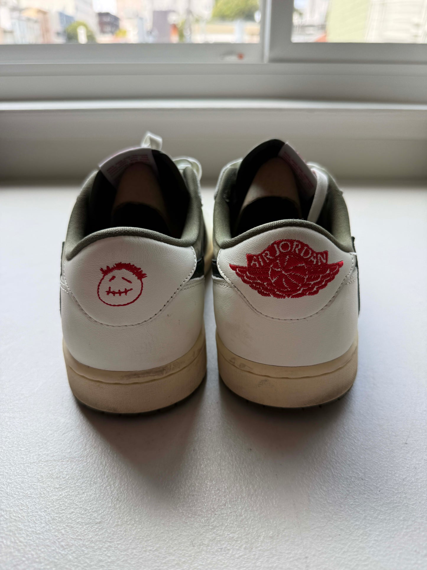 [HY3266] Jordan 1 Retro Low OG SP Travis Scott Medium Olive