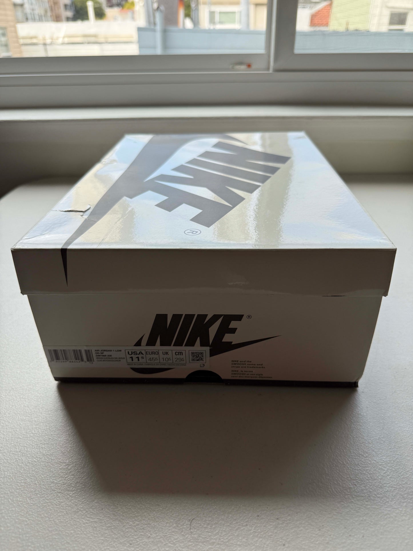 [HY3266] Jordan 1 Retro Low OG SP Travis Scott Medium Olive
