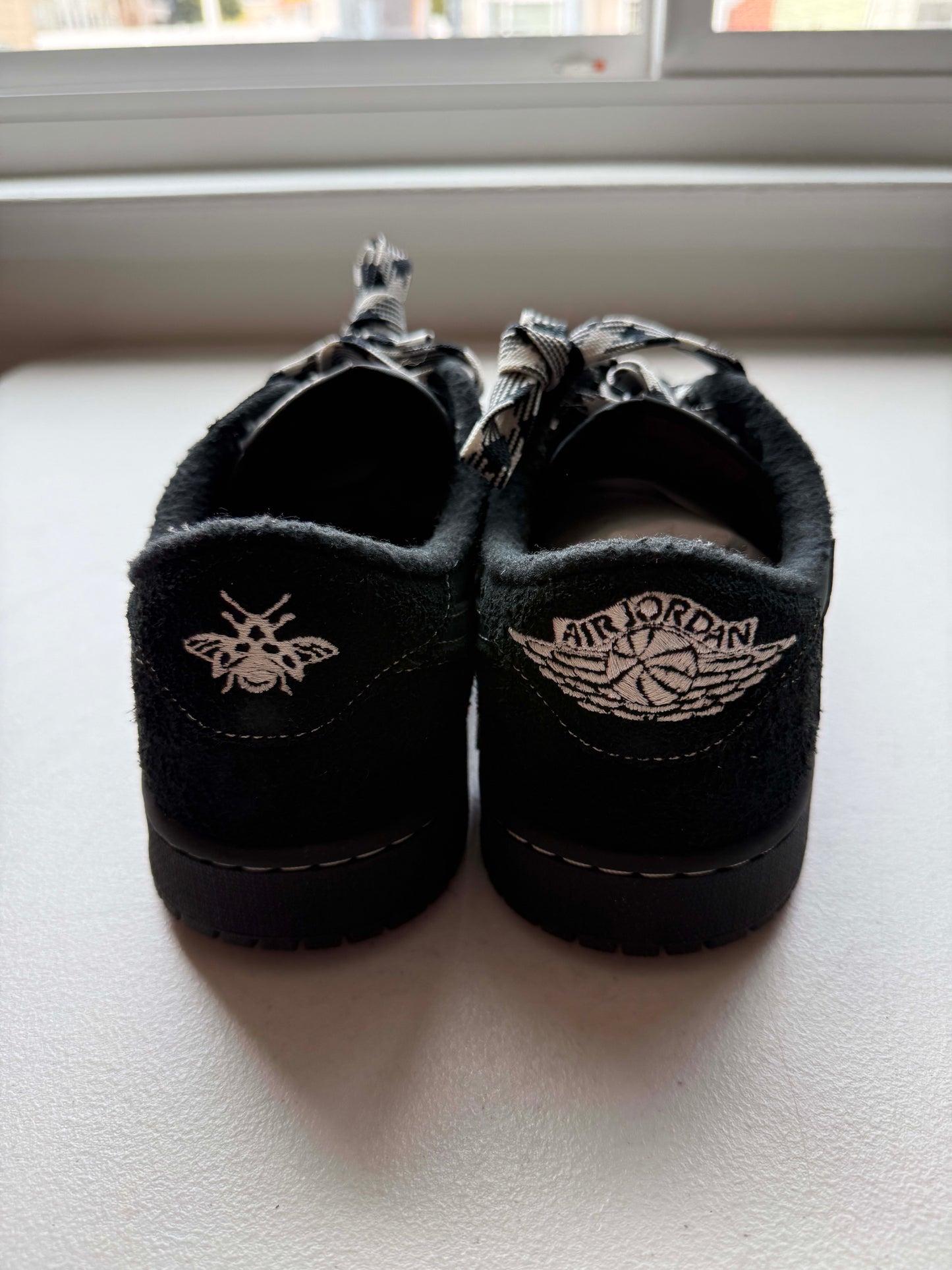 HY89 Jordan 1 Retro Low OG SP Travis Scott Black Phantom